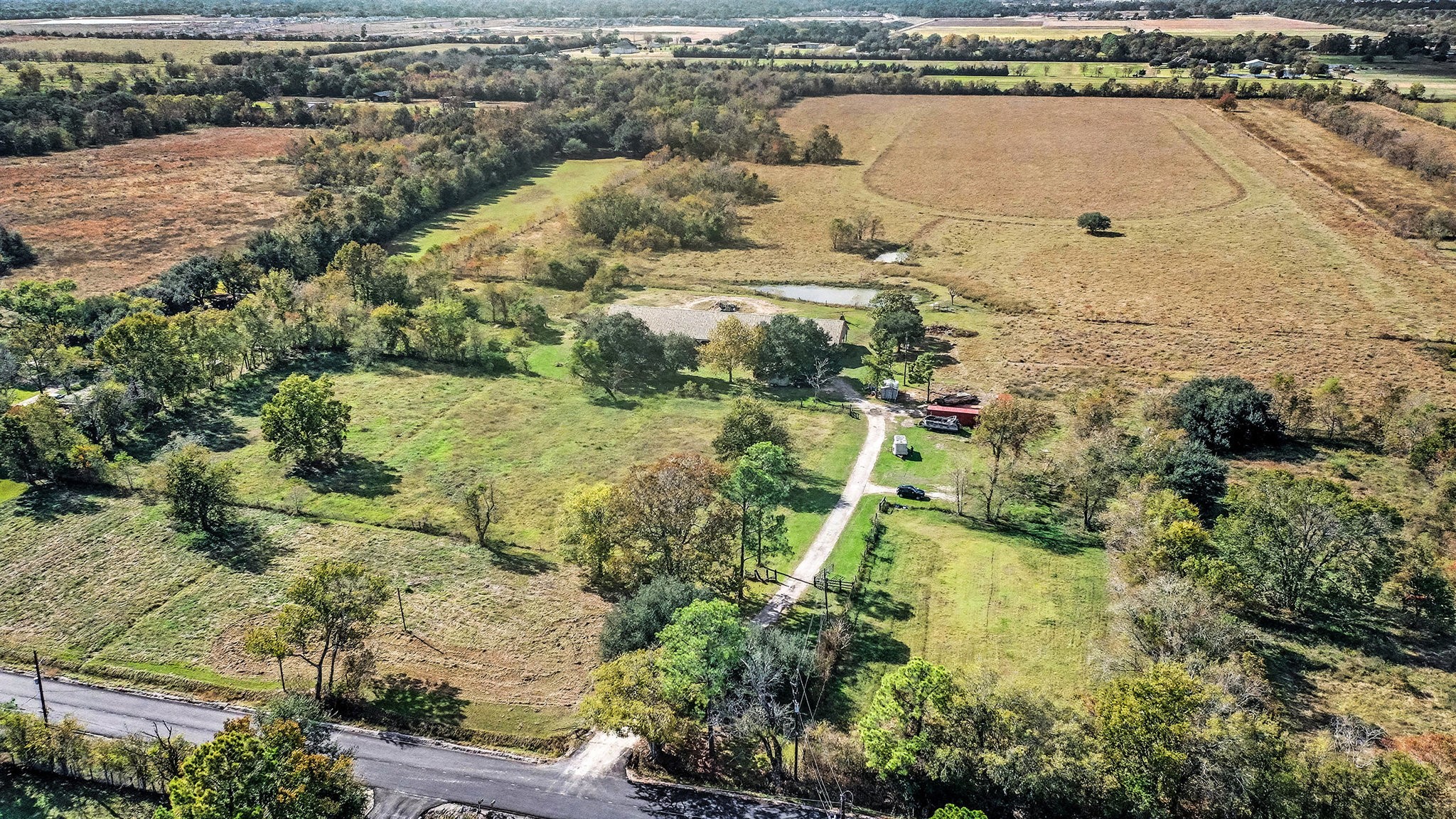 18303 Ramsey Road Crosby, TX 77532 - Photo 6 of 24 an aerial view of residential houses with outdoor space