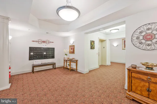 a view of a chair and table in the garden