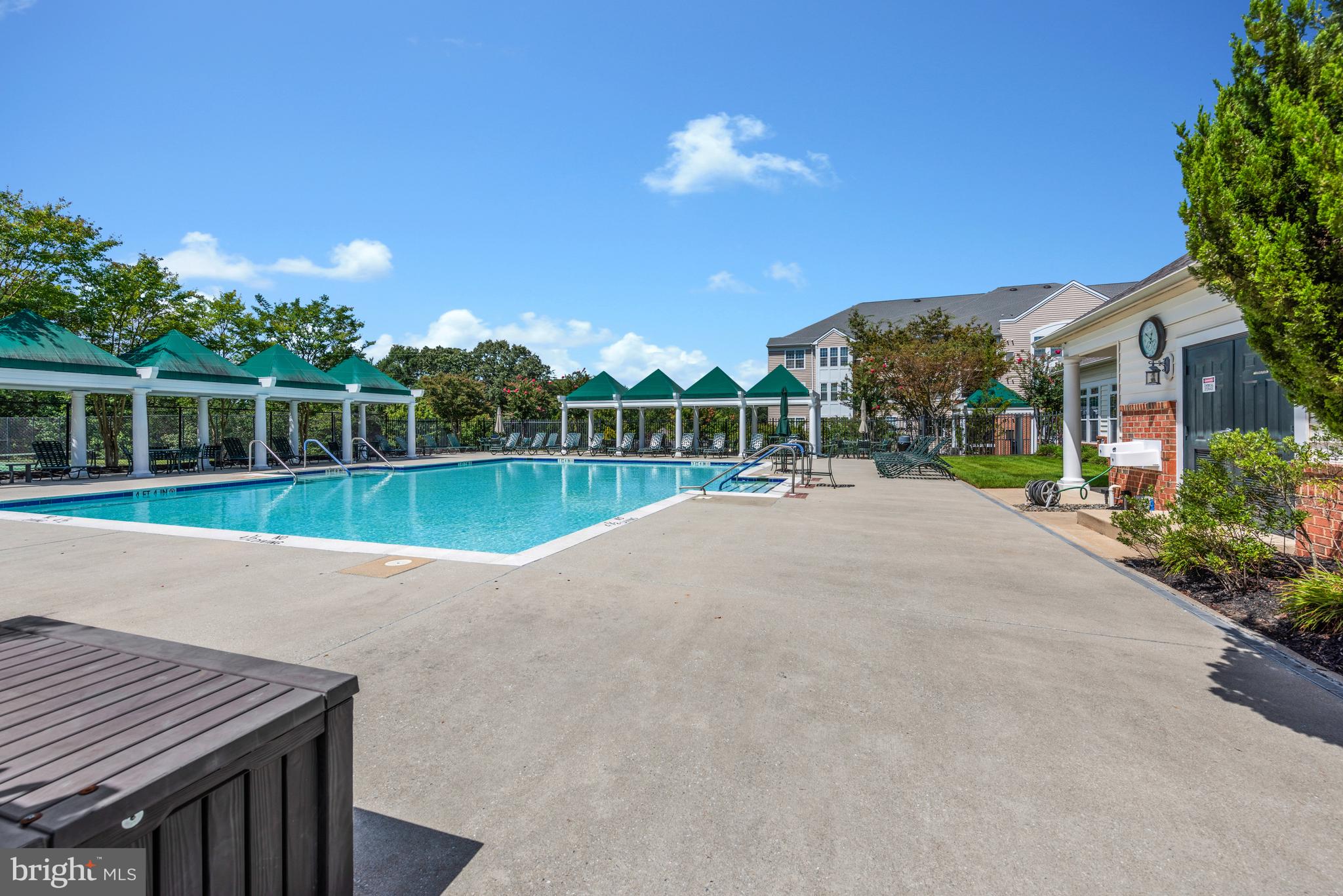 8600 Roaming Ridge Way, Unit 106 Odenton, MD 21113 - Photo 42 of 52 a view of outdoor space yard and swimming pool