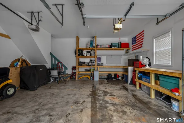 a view of storage and utility room