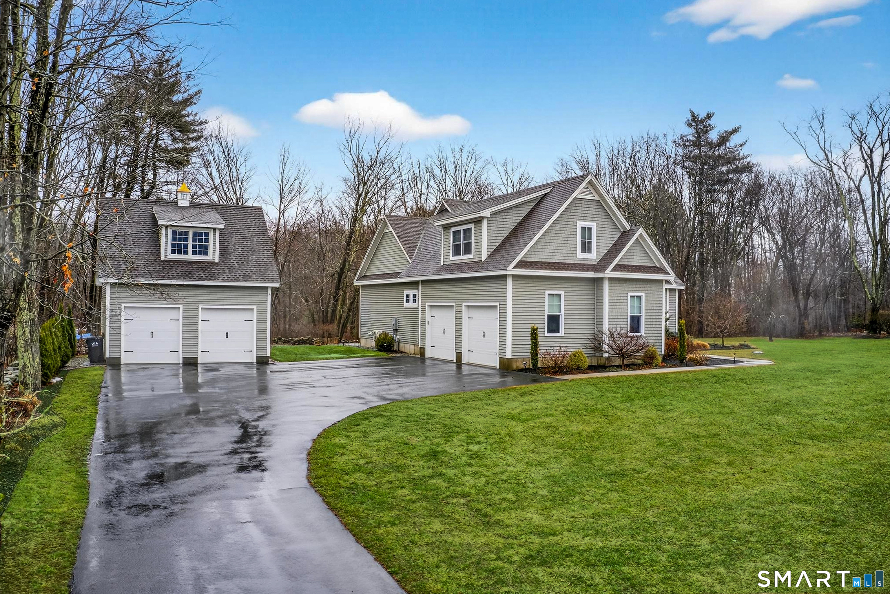 91 Hampden Road Stafford, CT 06076 - Photo 4 of 40 a front view of house with yard and green space