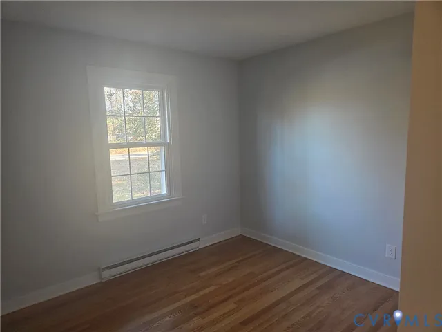 a view of wooden floor