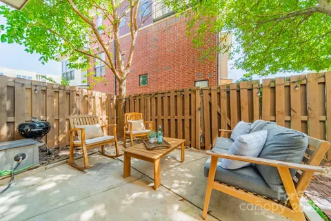 a view of outdoor space with seating area