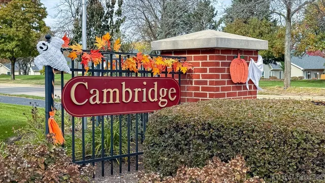 a sign on the side of the road