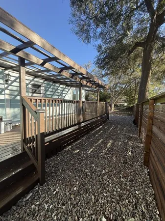 a view of porch with patio