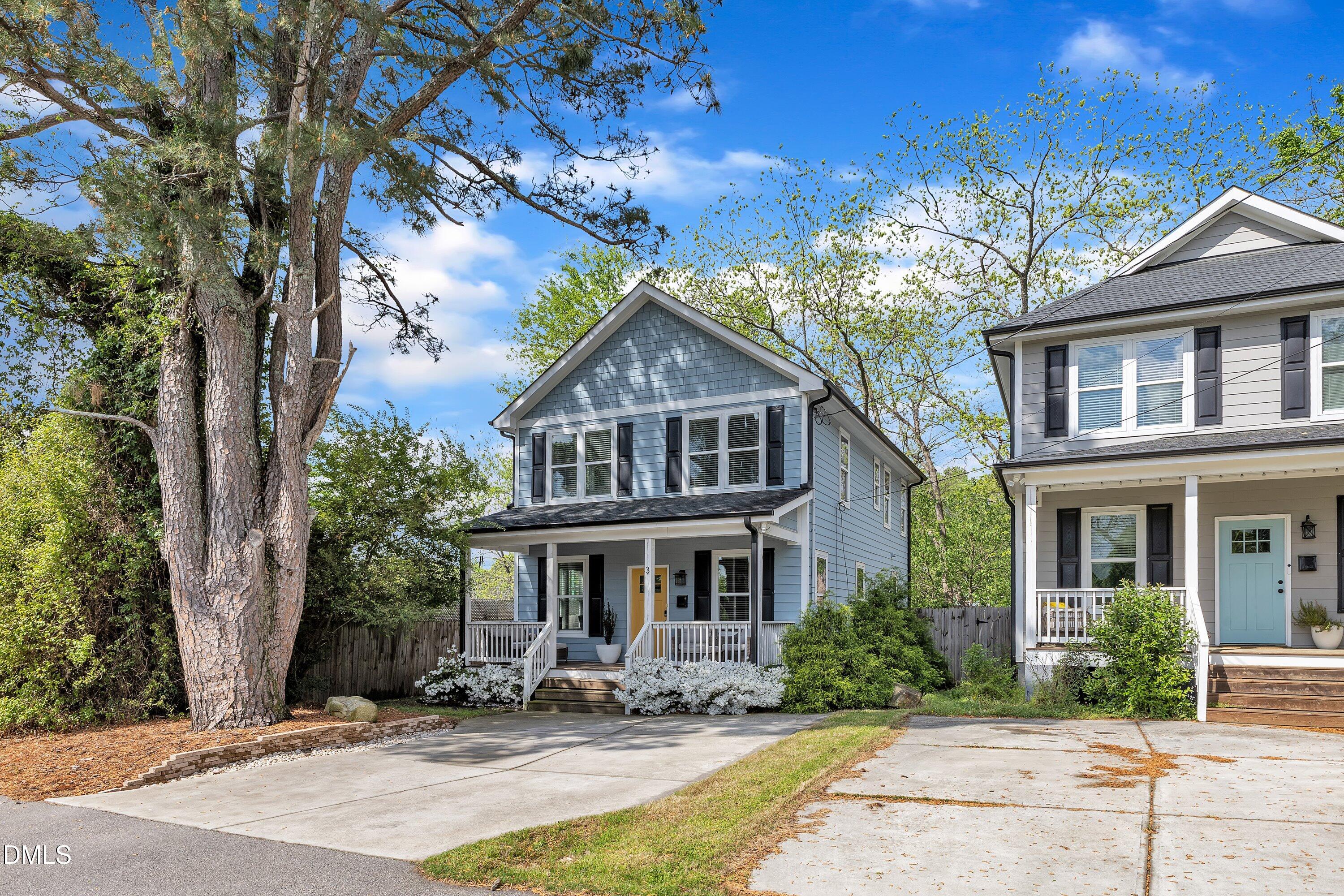 3 Maple Street Raleigh, NC 27610 - Photo 4 of 39 front view of house with a yard