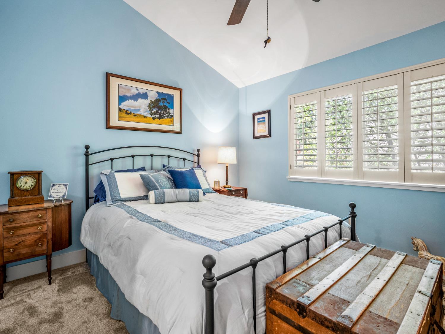 4032 Vega Loop Shingle Springs, CA 95682 - Photo 26 of 44 a bed sitting in a bedroom next to a window