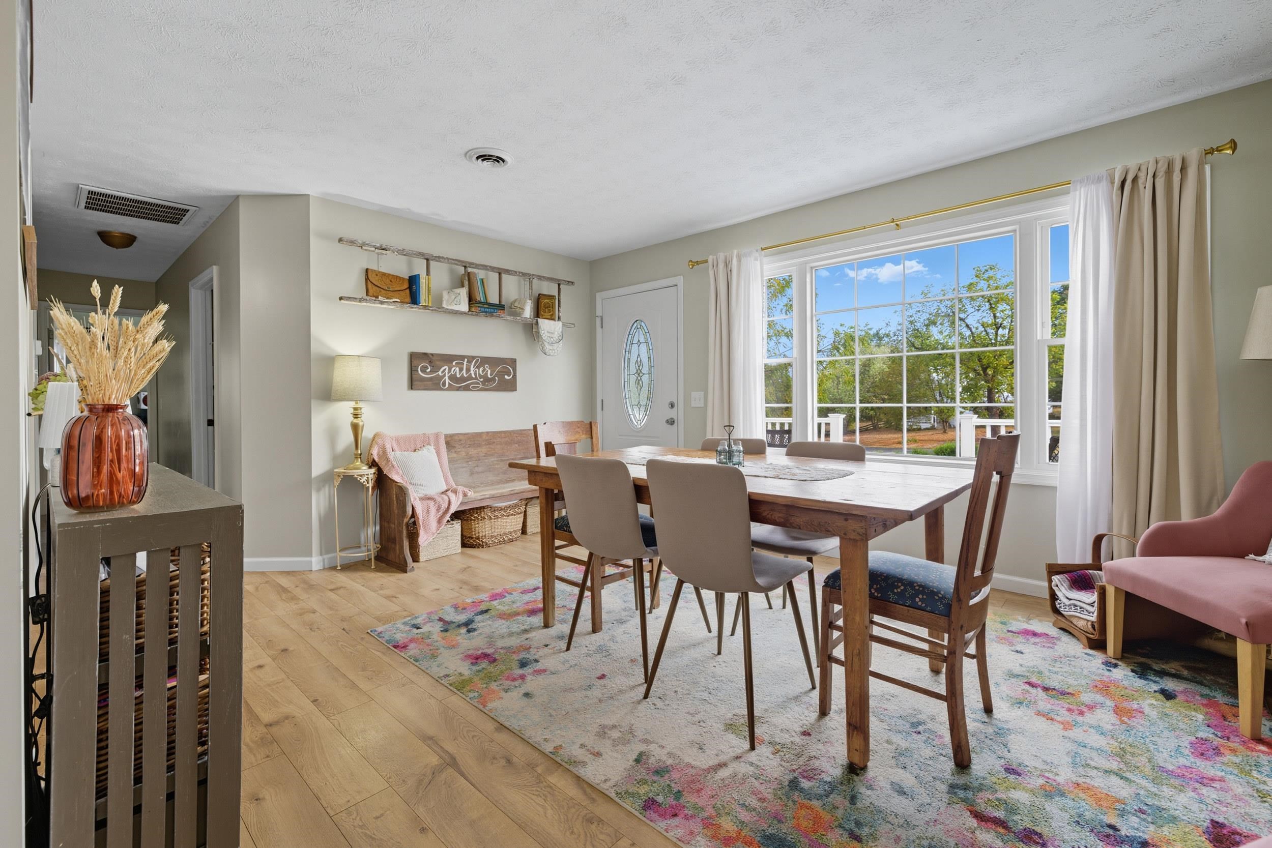 8449 Indian Trail Road Harrisonburg, VA 22802 - Photo 16 of 75 a view of a dining room with furniture window and outside view