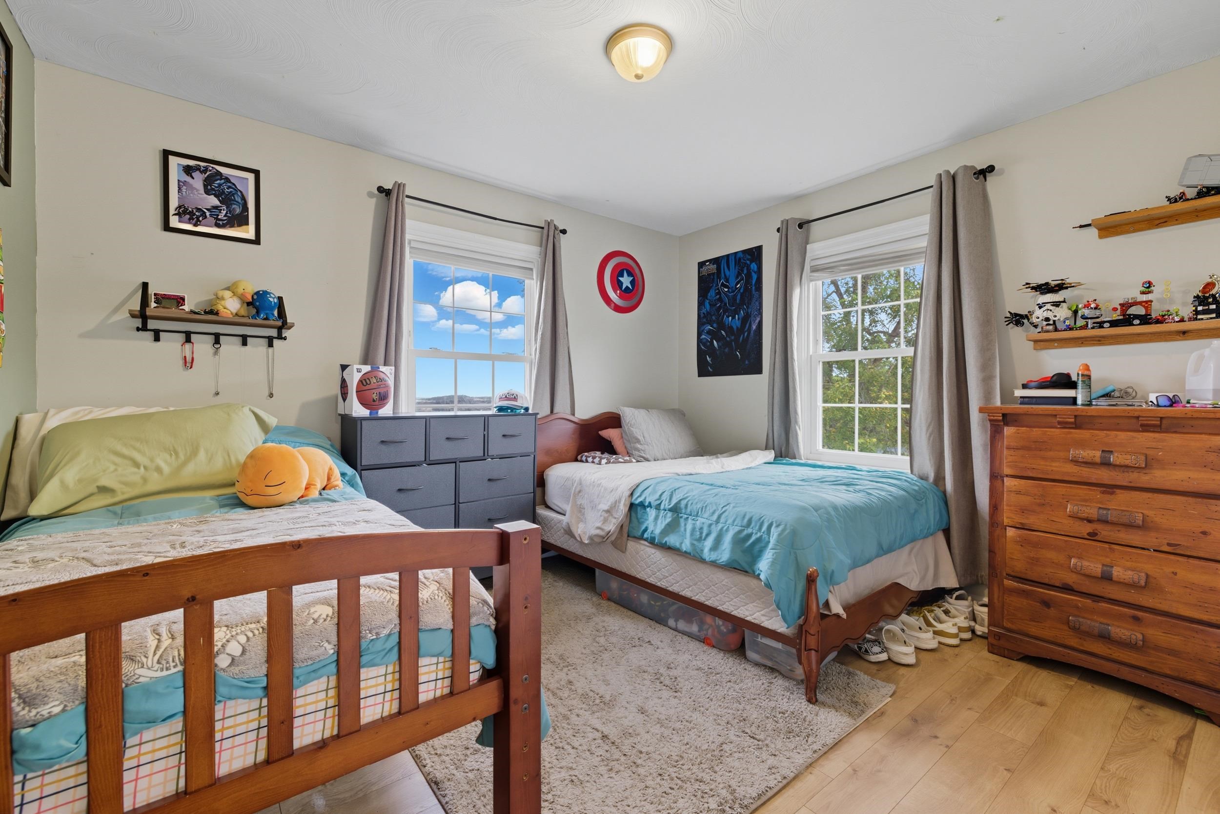 8449 Indian Trail Road Harrisonburg, VA 22802 - Photo 32 of 75 a bedroom with two beds and a dresser