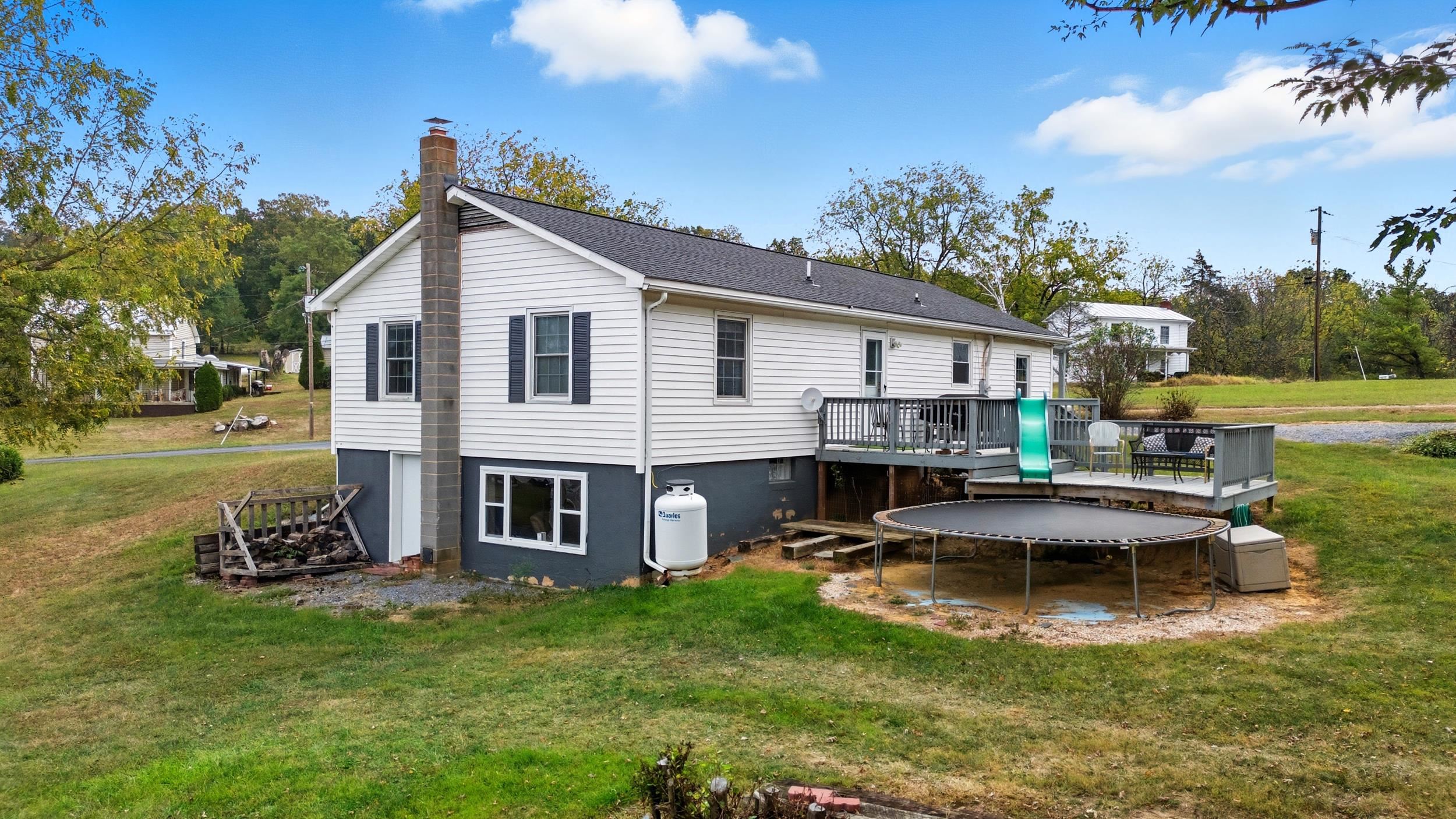 8449 Indian Trail Road Harrisonburg, VA 22802 - Photo 55 of 75 a view of a house with pool and a yard
