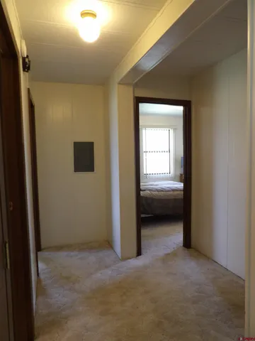 a bathroom with a bathtub and a toilet