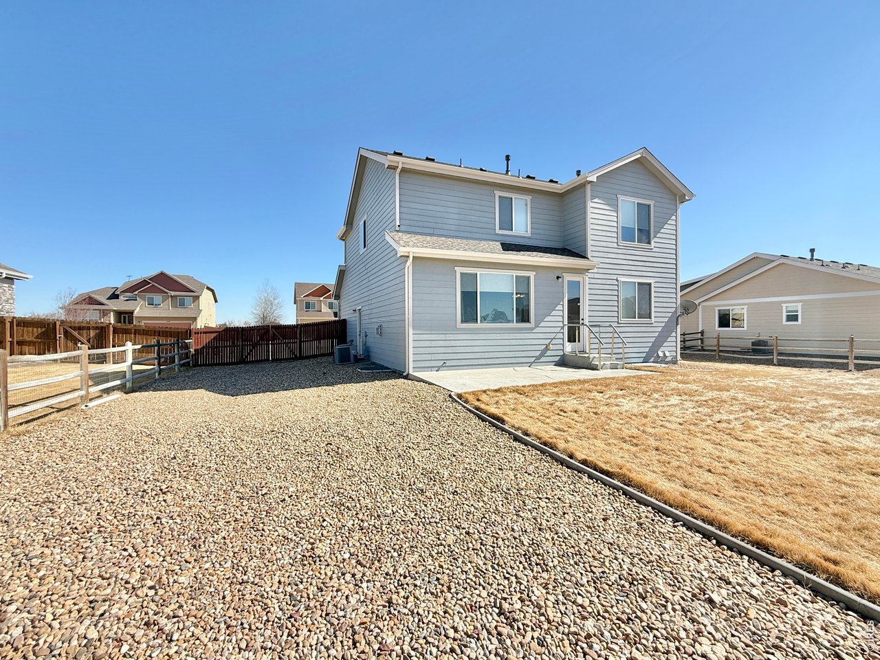 1215 5th Street Pierce, CO 80650 - Photo 17 of 22 a front view of a house with snow