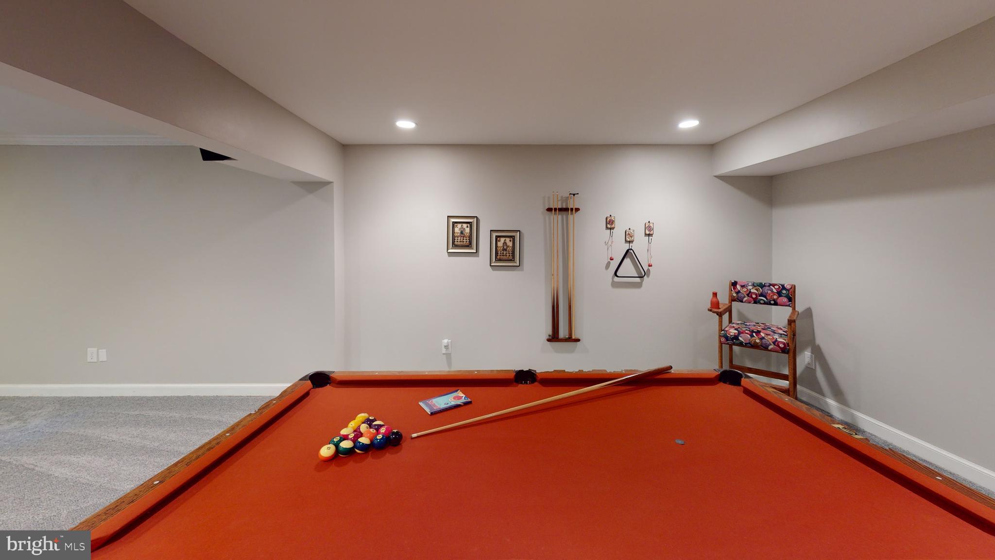 11024 Chandler Road Potomac, MD 20854 - Photo 33 of 44 Game room on lower level