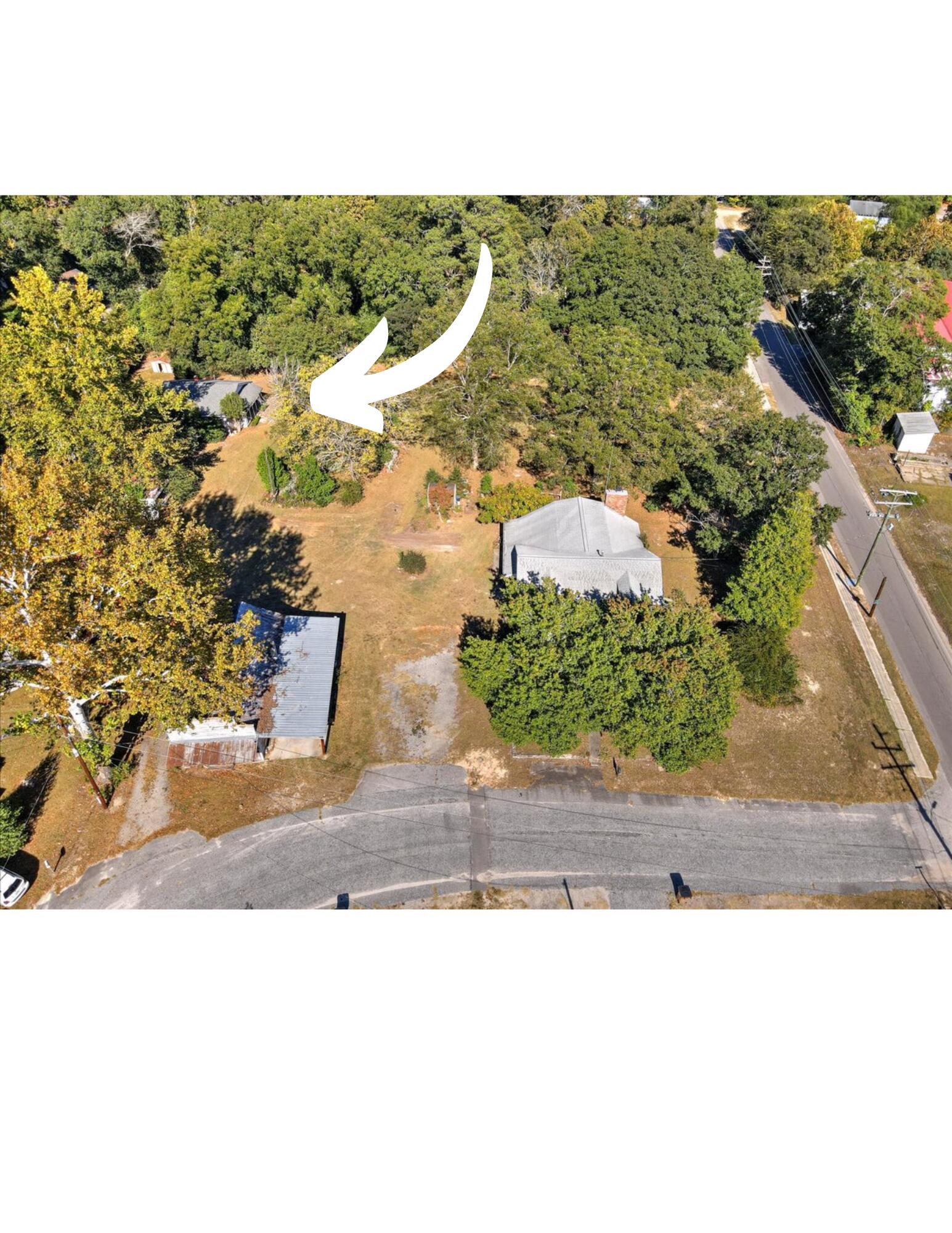 125 Carline Road Warrenville, SC 29851 - Photo 3 of 13 Aerial with Home in pic