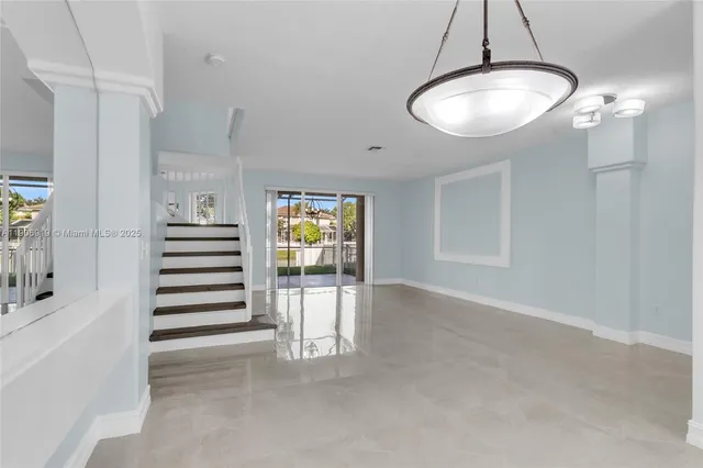 a view of entryway and hall