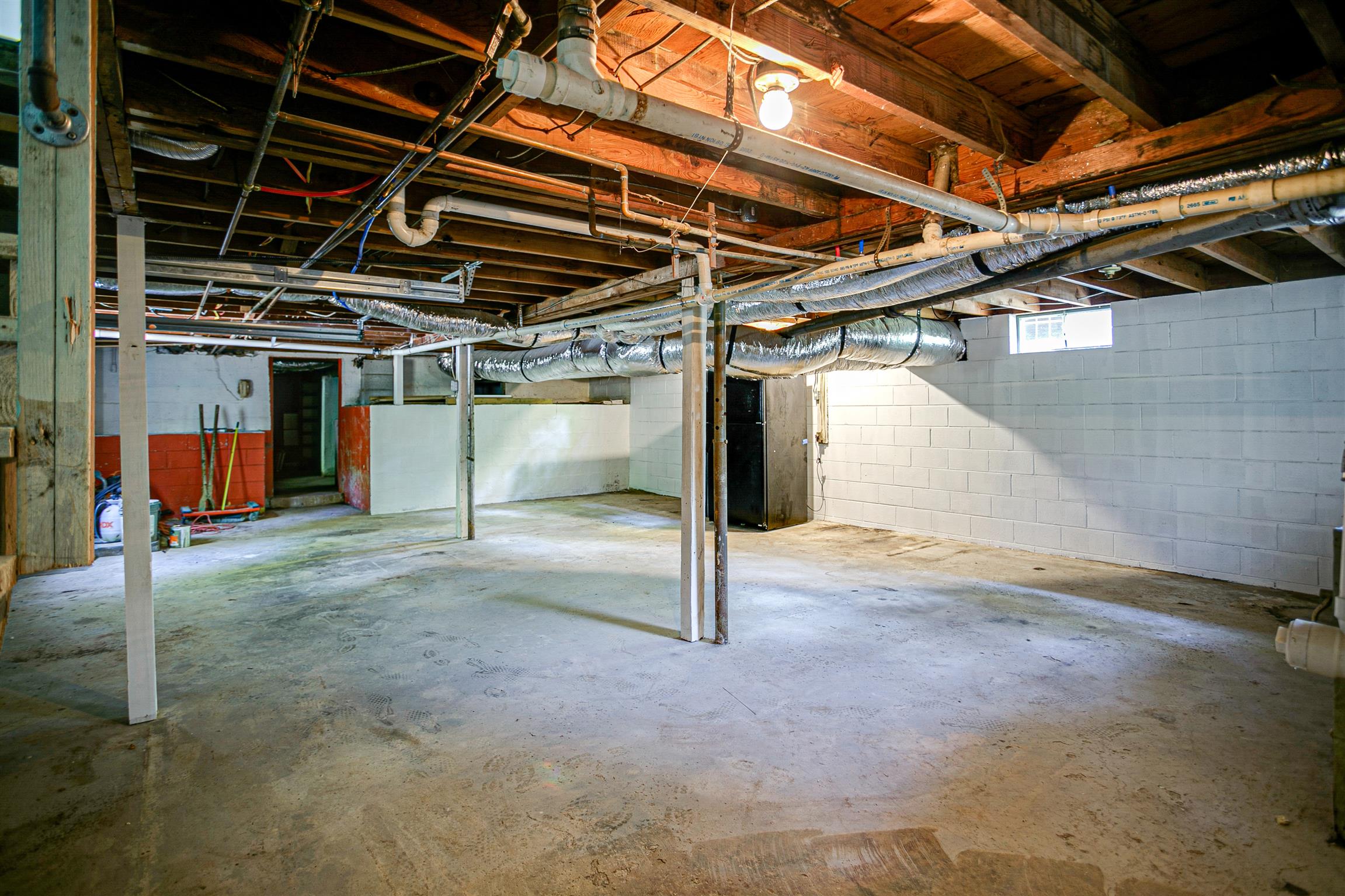 4071 Bernard Road Joelton, TN 37080 - Photo 20 of 29 Full unfinished basement for all your storage and workshop needs. Garage too!
