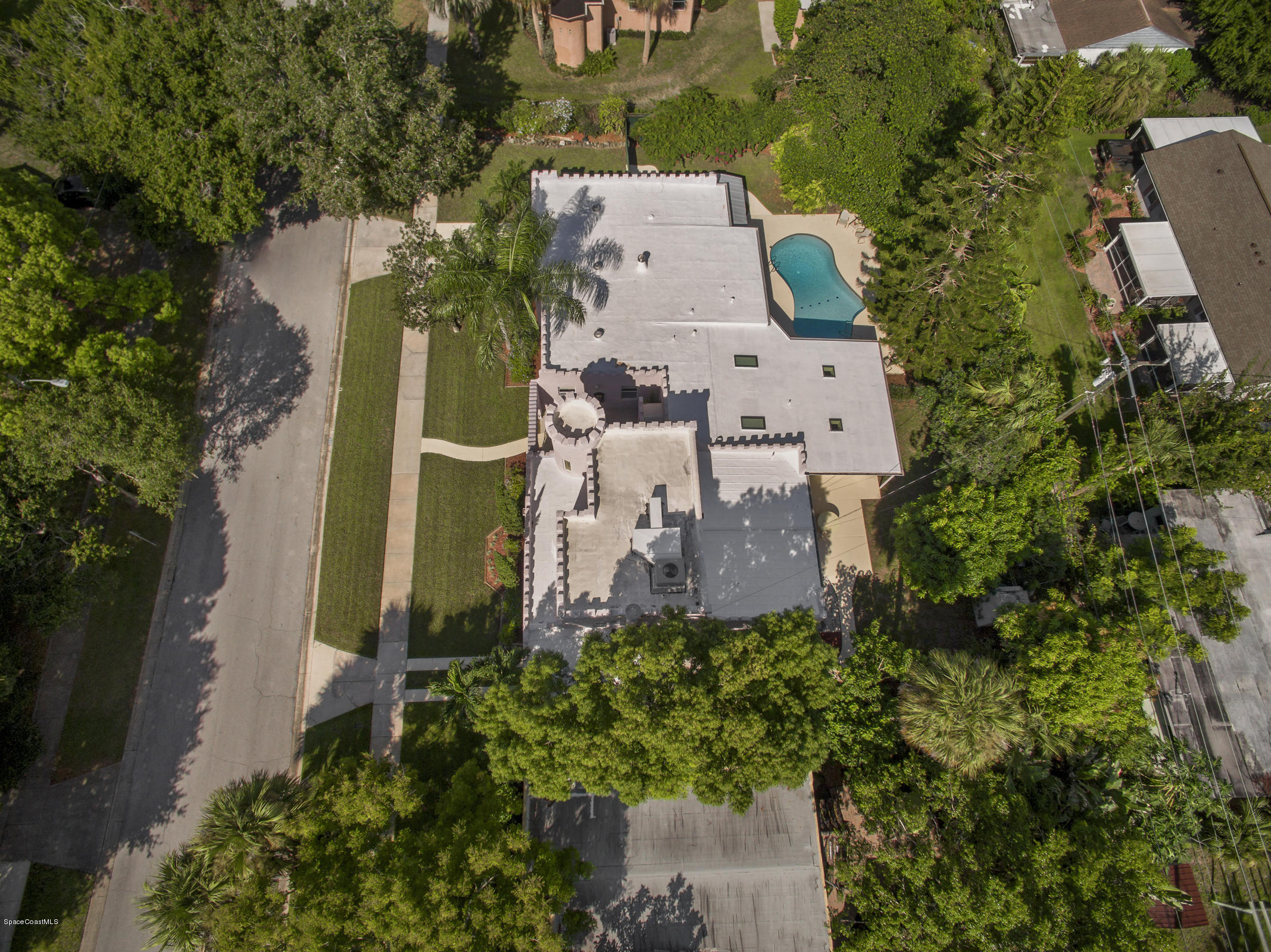 106 Valencia Road Rockledge, FL 32955 - Photo 23 of 25 Overhead