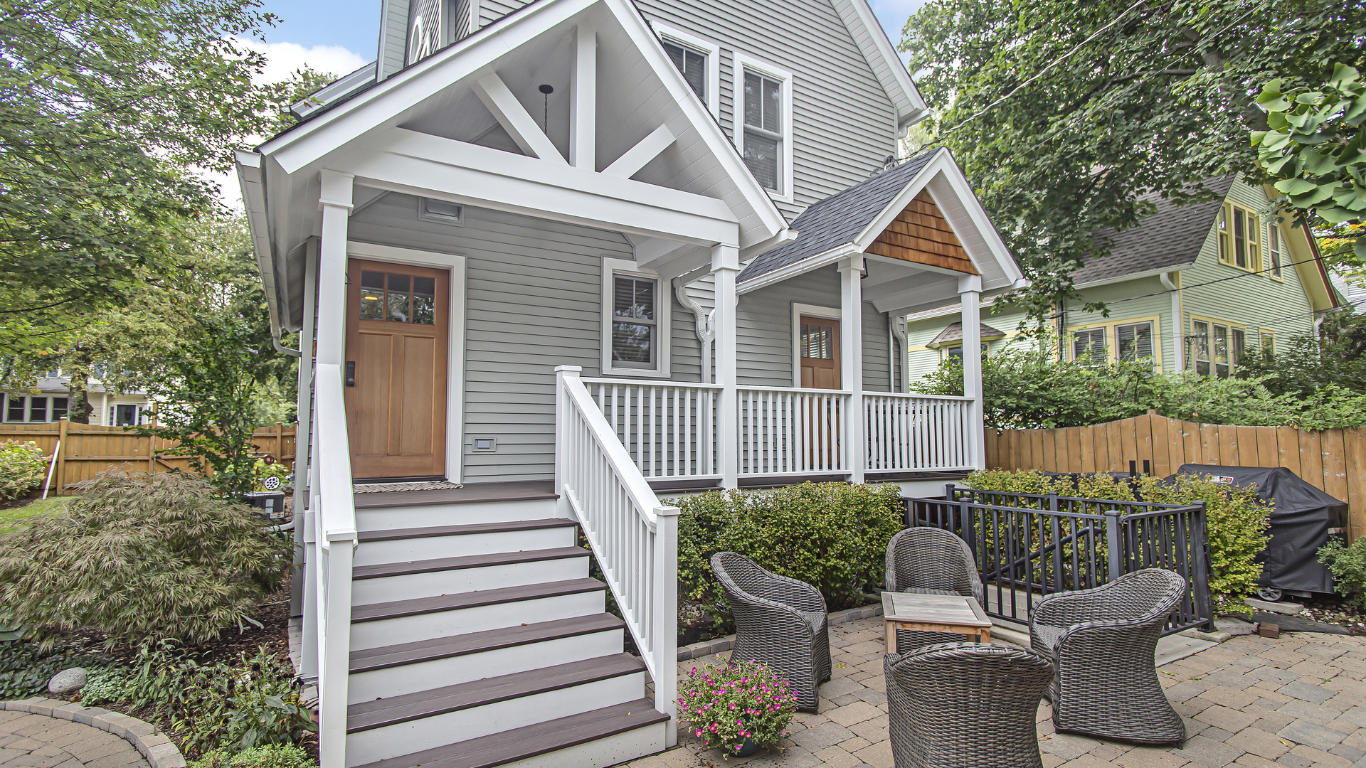 Undisclosed Address Evanston, IL 60201 - Photo 11 of 30 a view of house with patio and outdoor seating