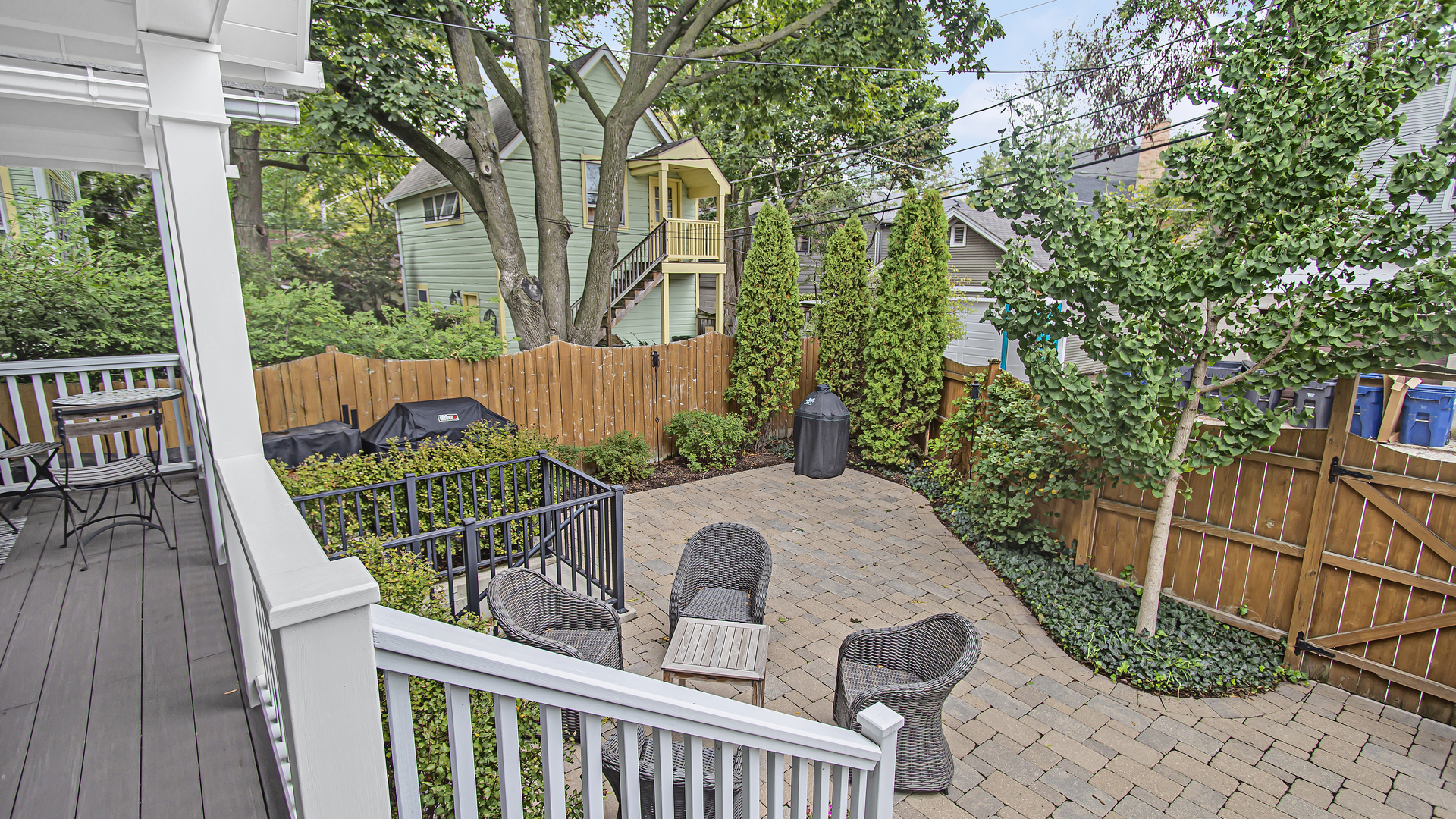 Undisclosed Address Evanston, IL 60201 - Photo 23 of 30 a view of deck and patio