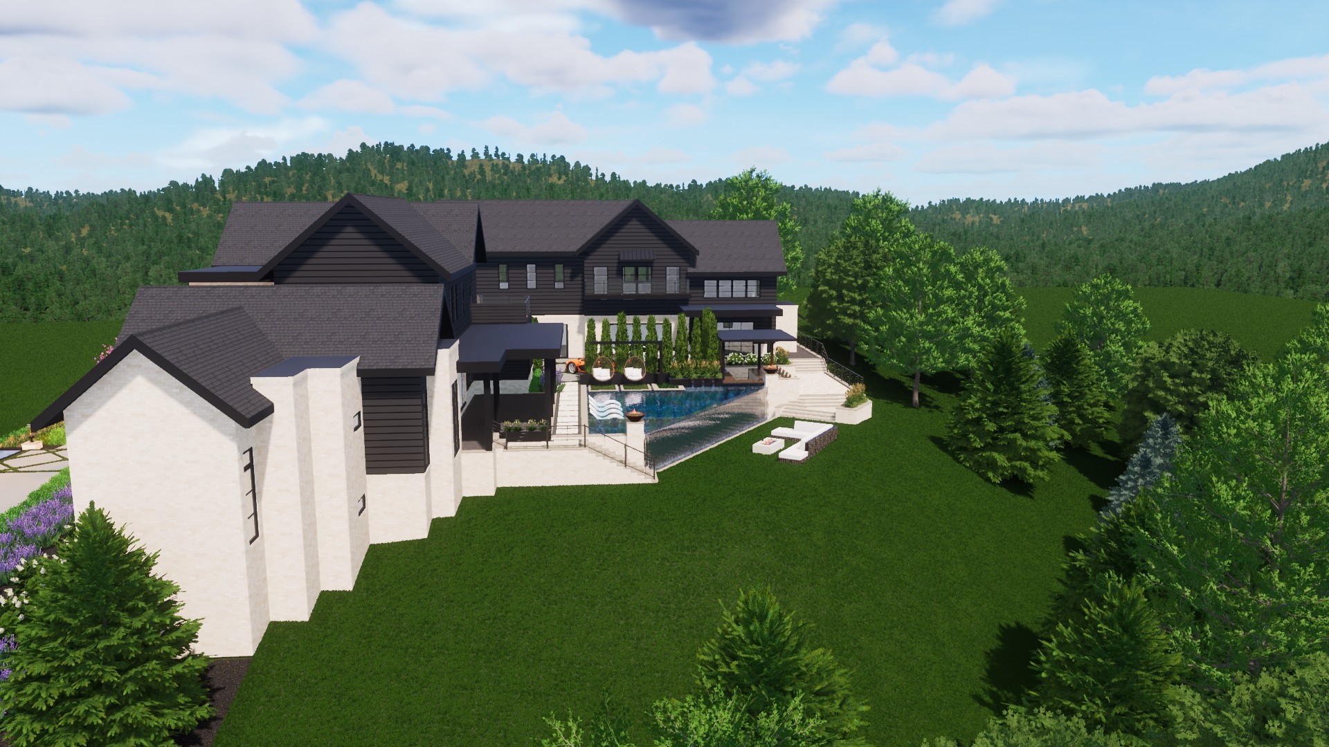 9636 Concord Road Brentwood, TN 37027 - Photo 36 of 61 a view of house with garden