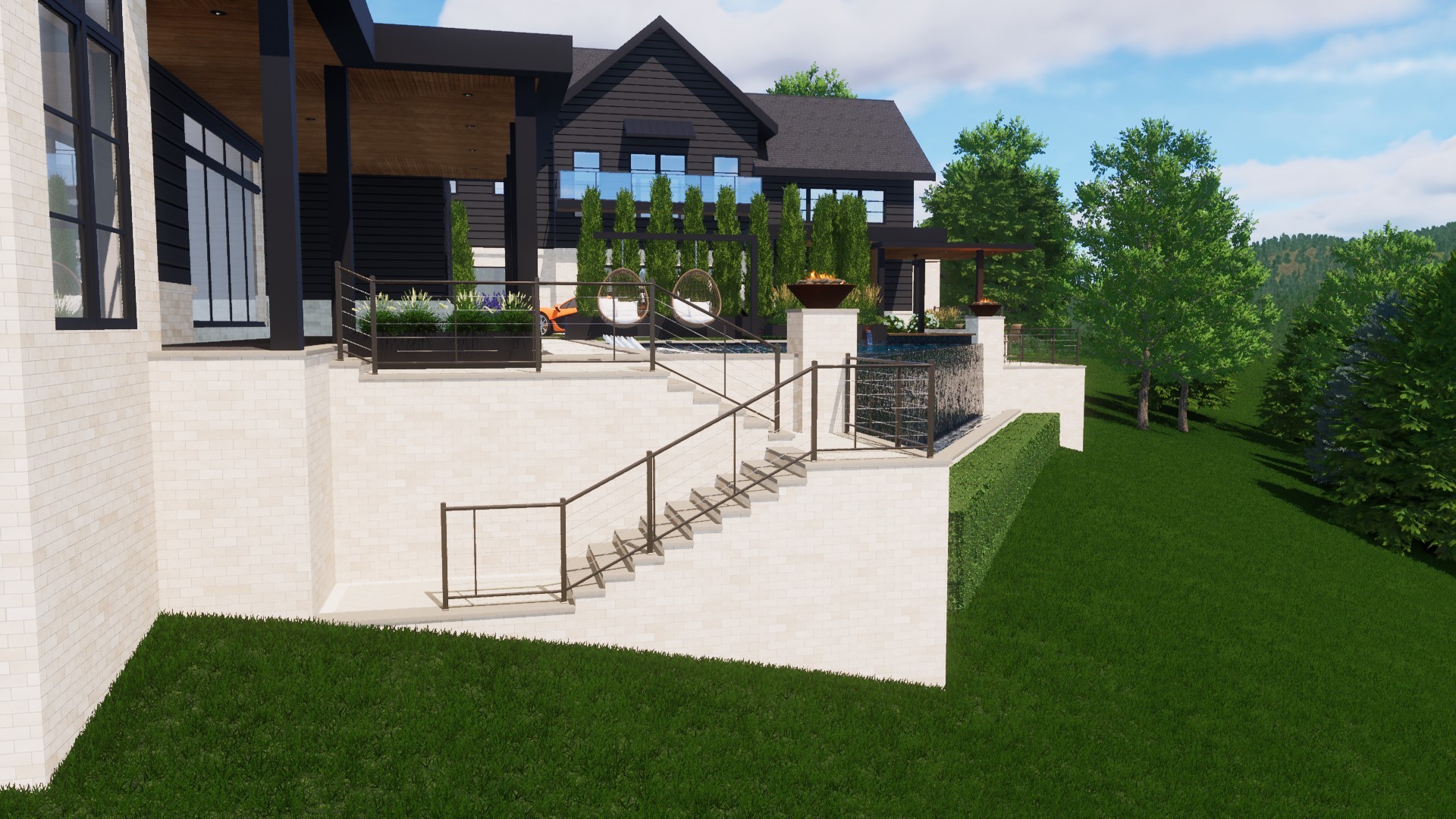 9636 Concord Road Brentwood, TN 37027 - Photo 58 of 61 a view of a house with backyard and sitting area