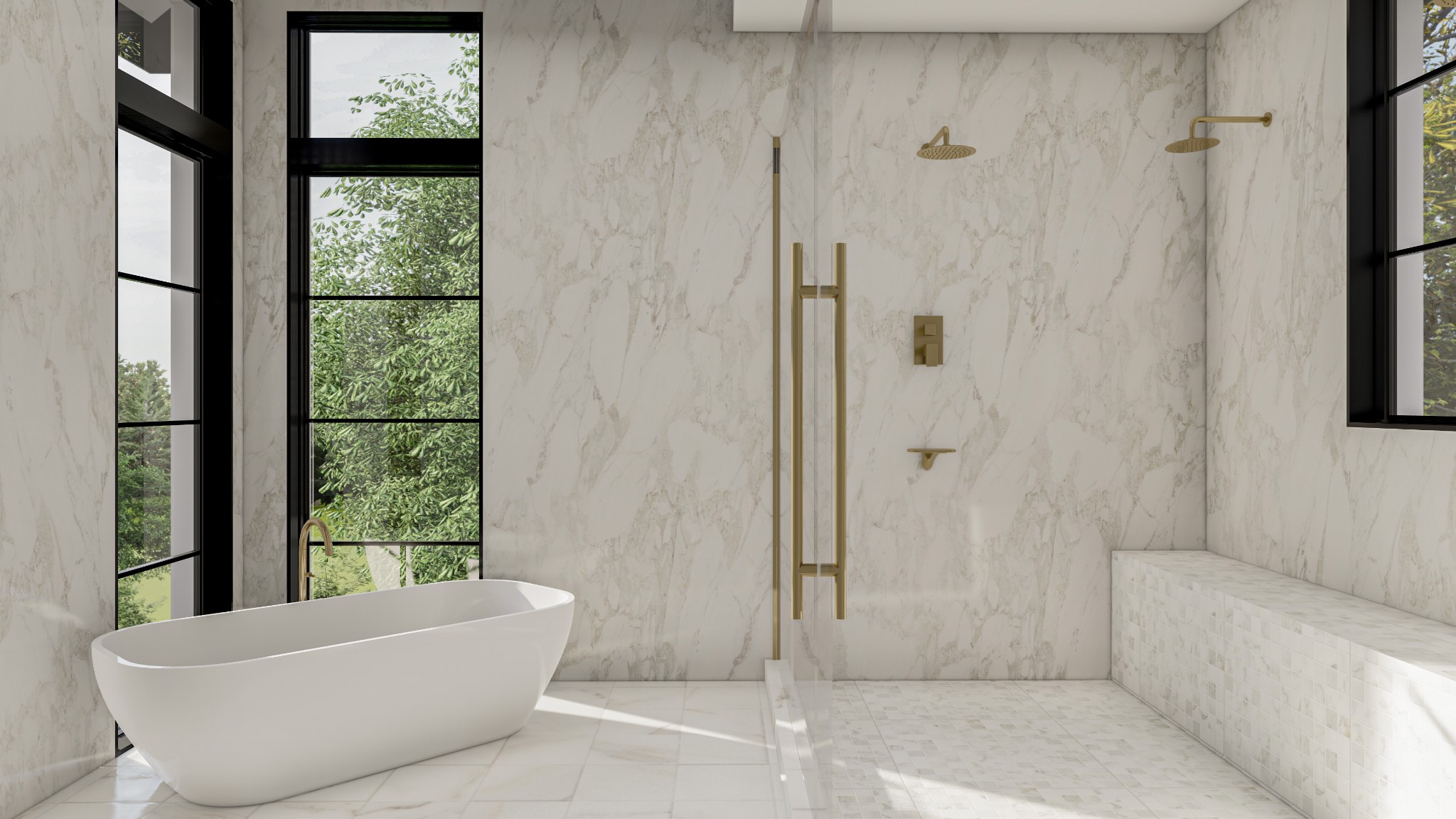 9636 Concord Road Brentwood, TN 37027 - Photo 10 of 61 a bathroom with a bathtub and shower