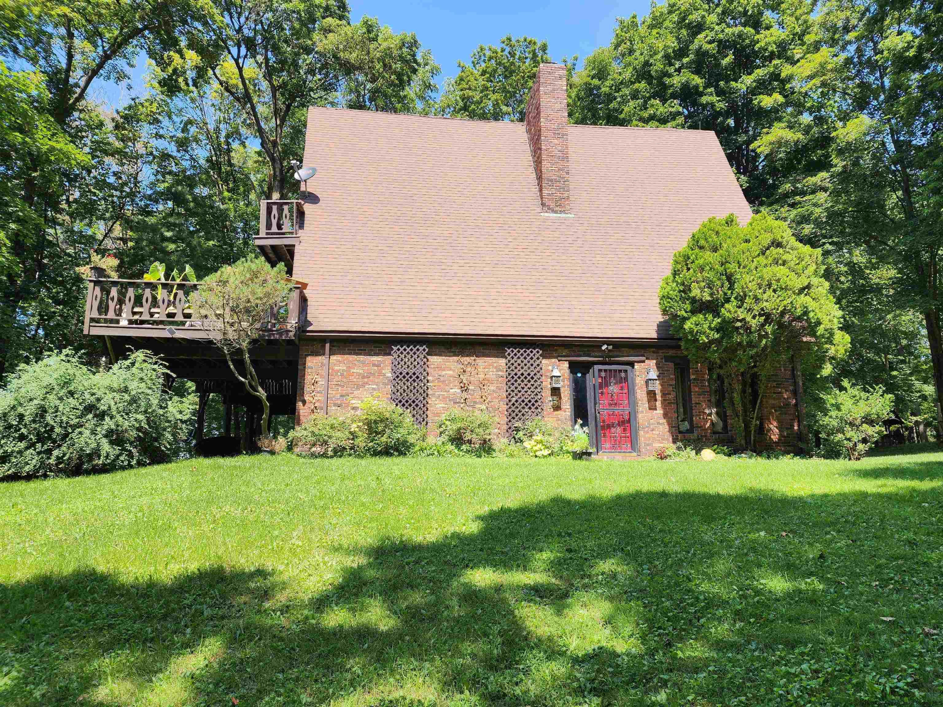 49 Old Post Road Poughkeepsie, NY 12601 - Photo 1 of 19 a view of a house with a yard and potted plants