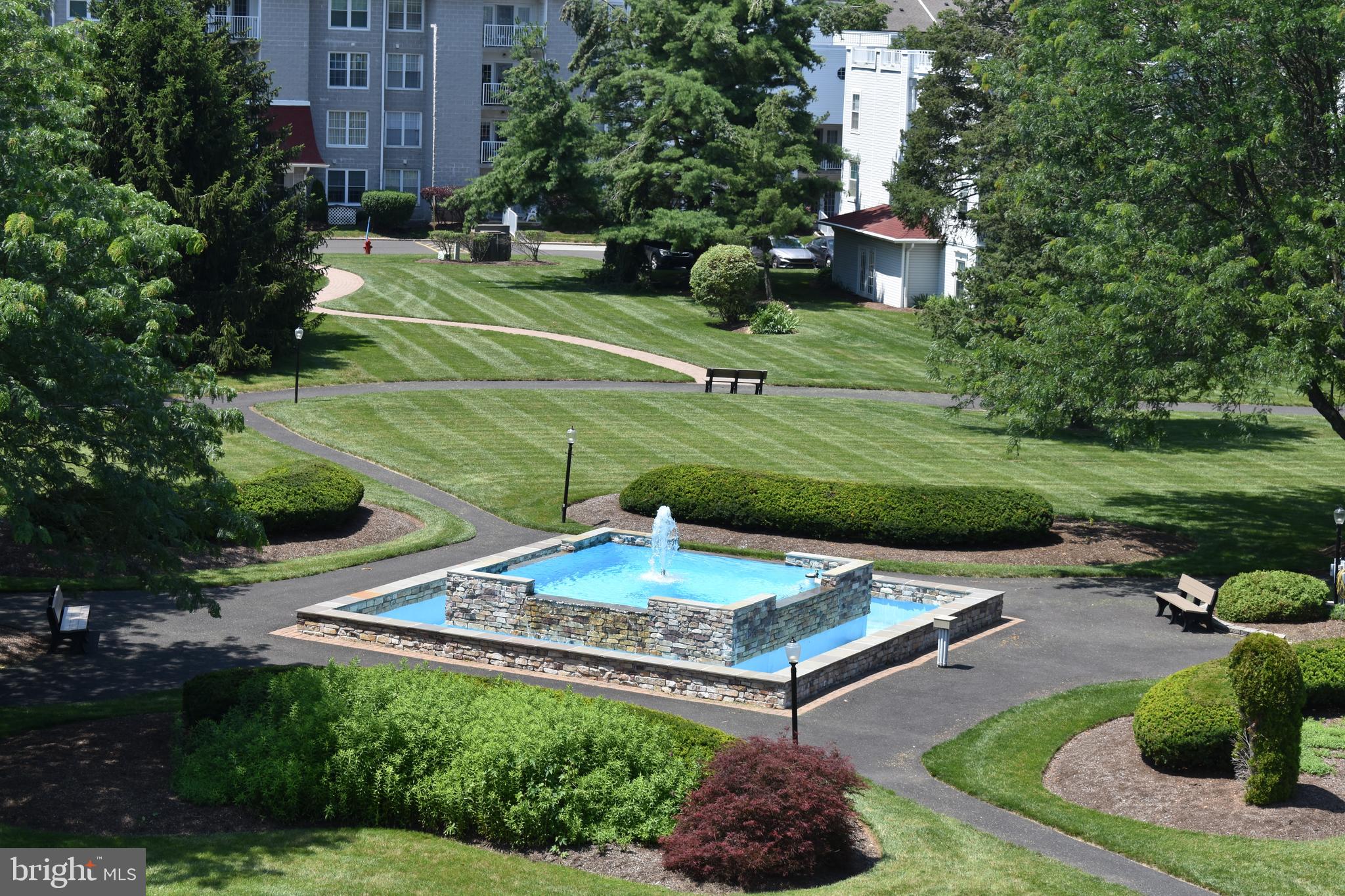 3409 Centennial Station Warminster, PA 18974 - Photo 13 of 76 Park like courtyard view