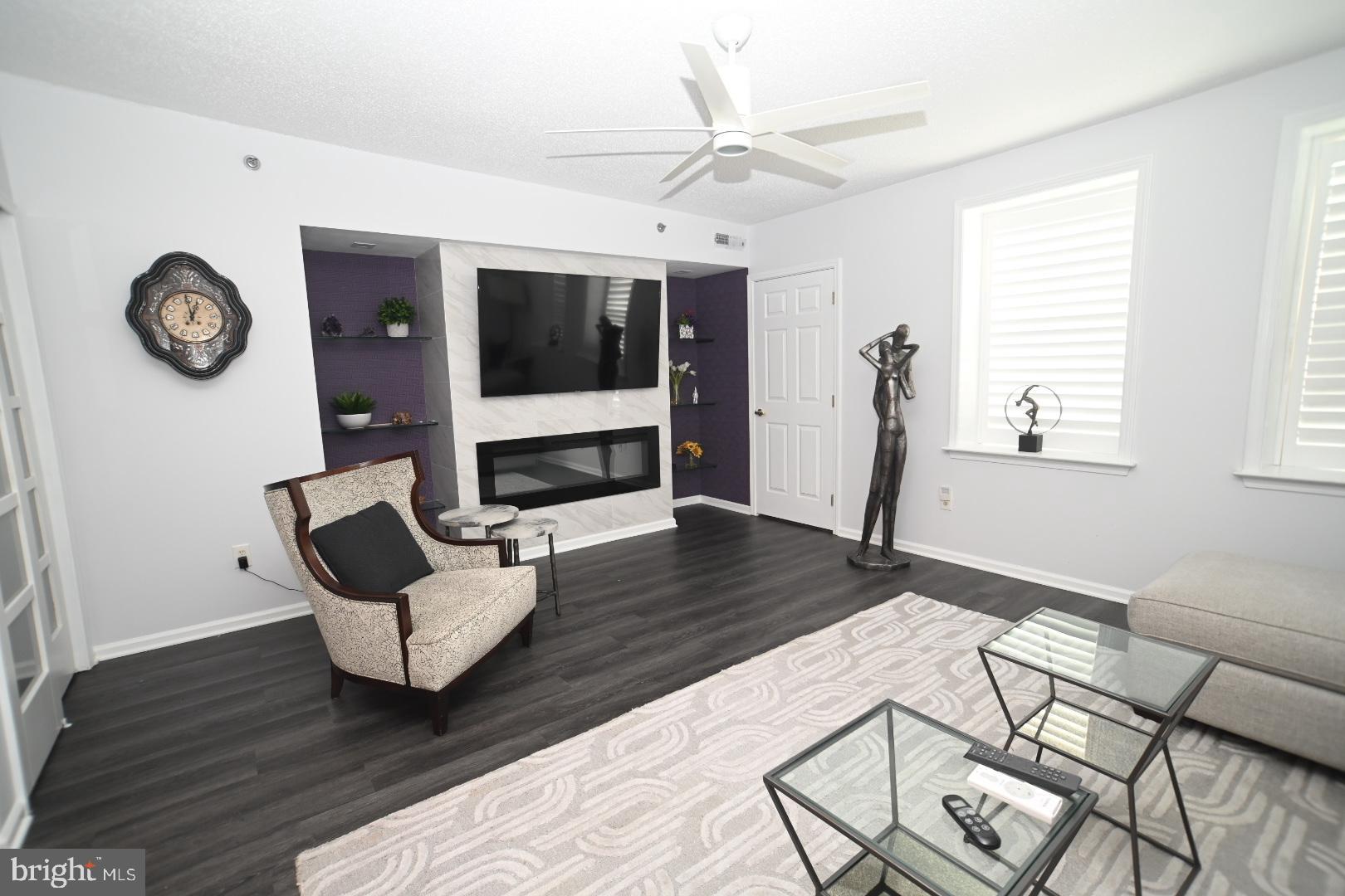 3409 Centennial Station Warminster, PA 18974 - Photo 36 of 76 a living room with furniture and a wooden floor