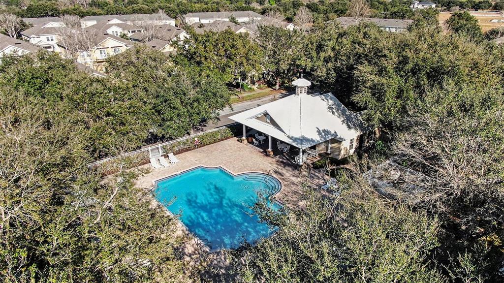 3565 Clay Brick Road Harmony, FL 34773 - Photo 34 of 37 an aerial view of a backyard