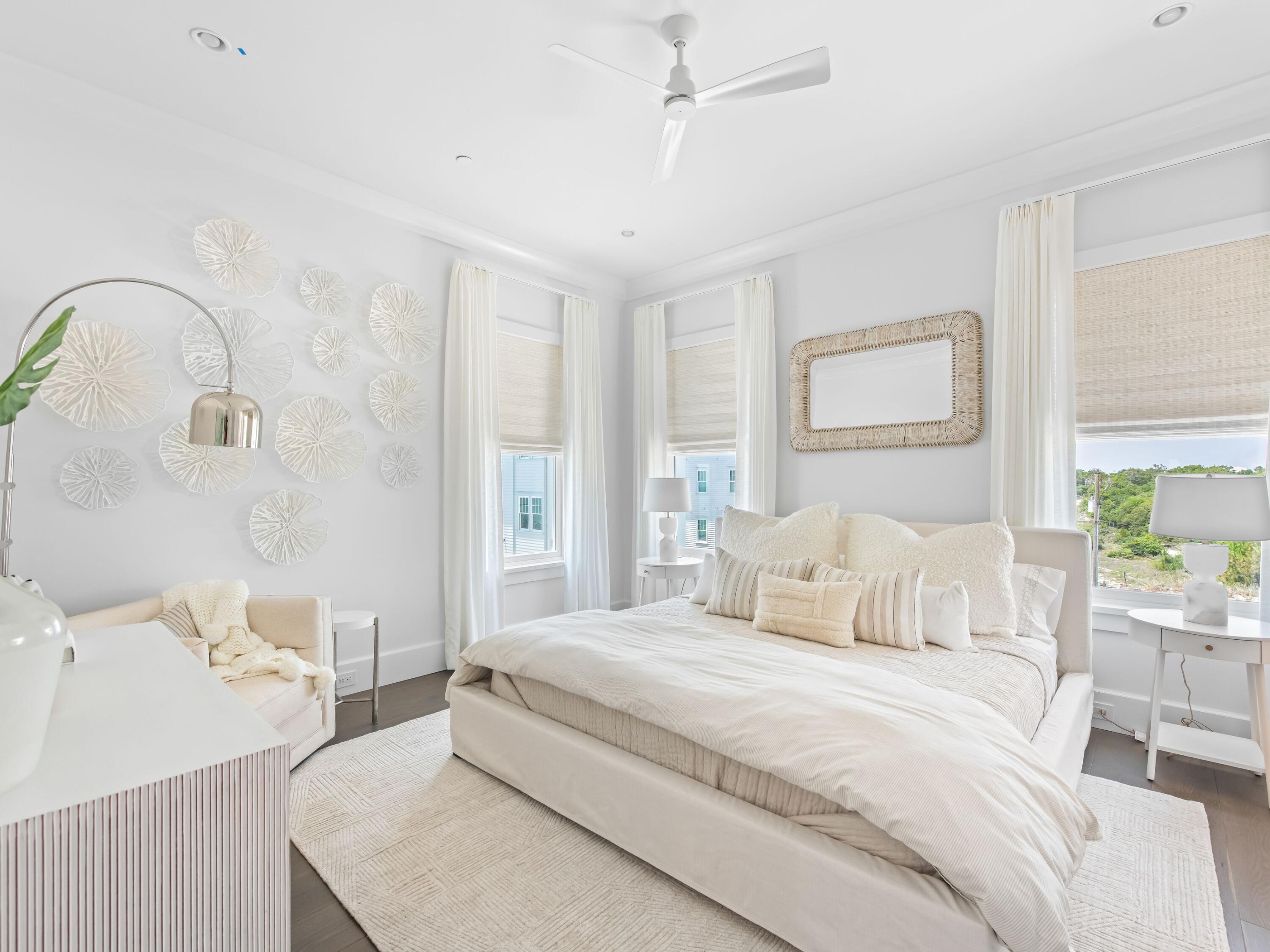 40 Lupin Bch Drive Inlet Beach, FL 32461 - Photo 15 of 35 a bedroom with a bed and a dresser