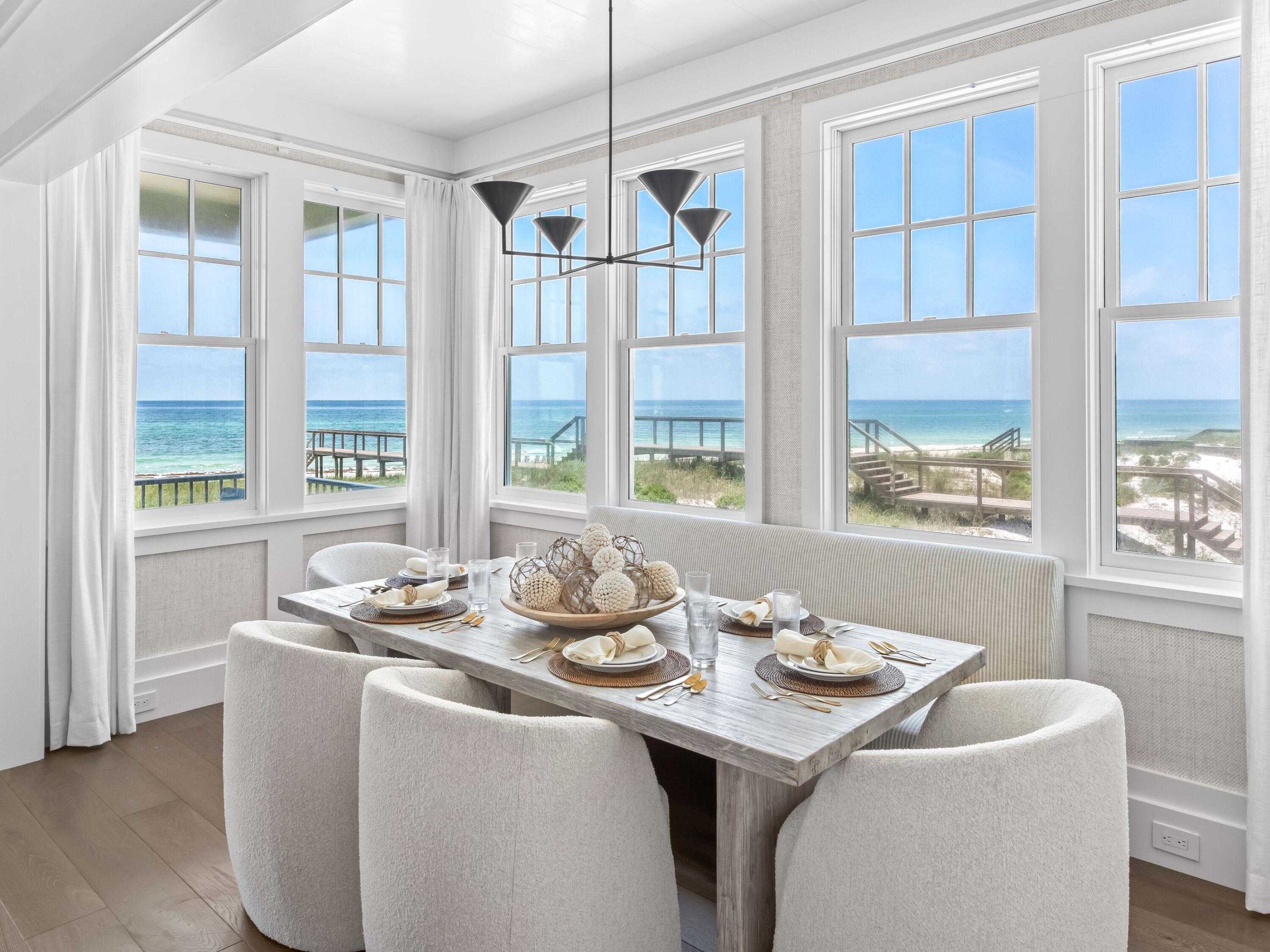 40 Lupin Bch Drive Inlet Beach, FL 32461 - Photo 2 of 35 a dining room with furniture and window
