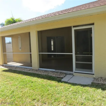 a view of front door