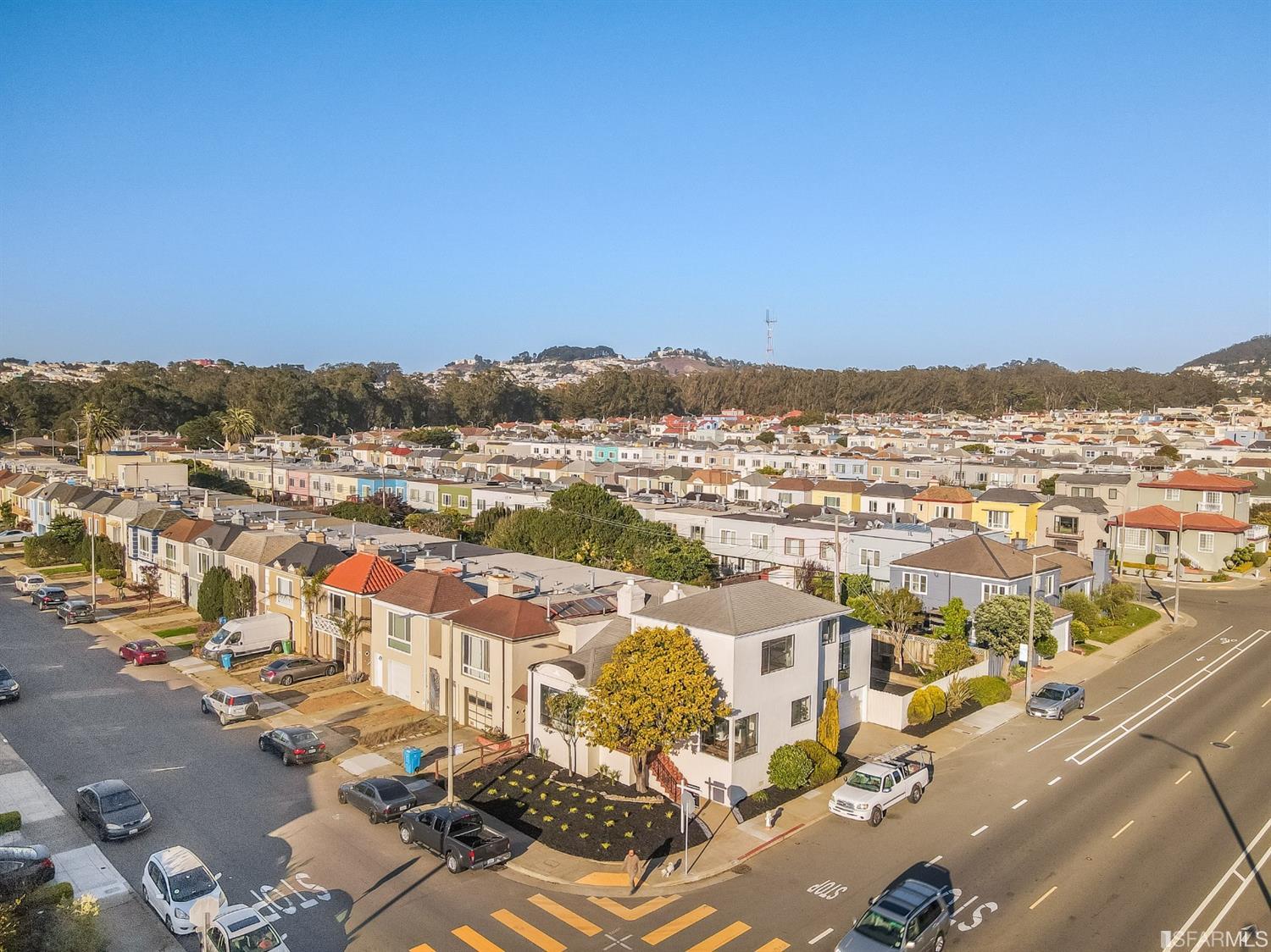 96 Middlefield Drive San Francisco, CA 94132 - Photo 2 of 46 an aerial view of a city