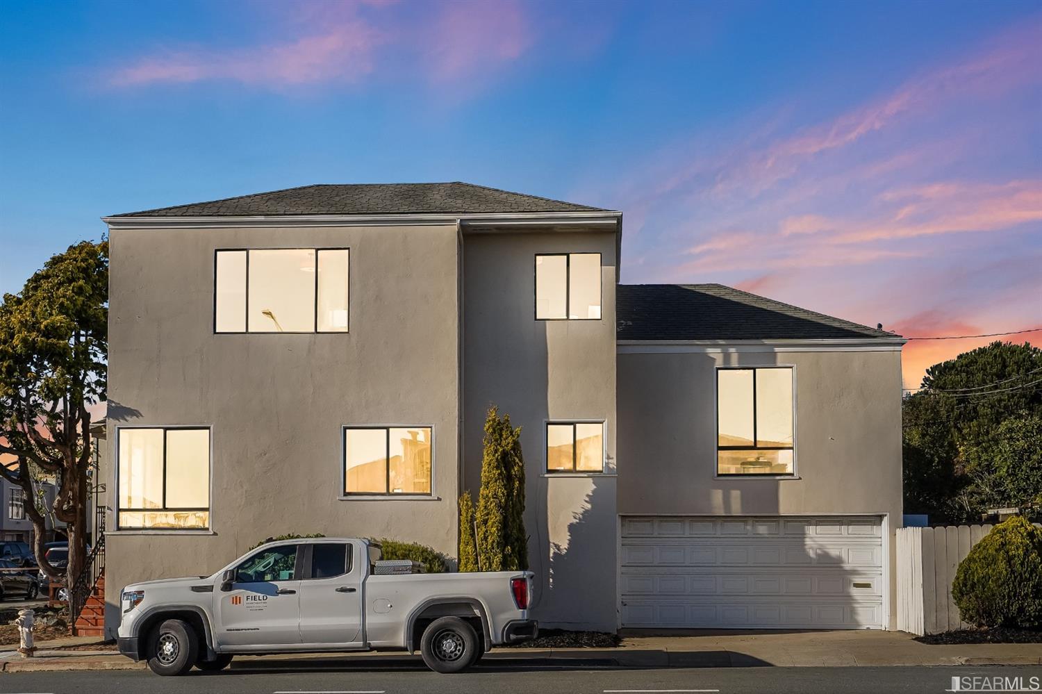 96 Middlefield Drive San Francisco, CA 94132 - Photo 44 of 46 a front view of a house with parking area