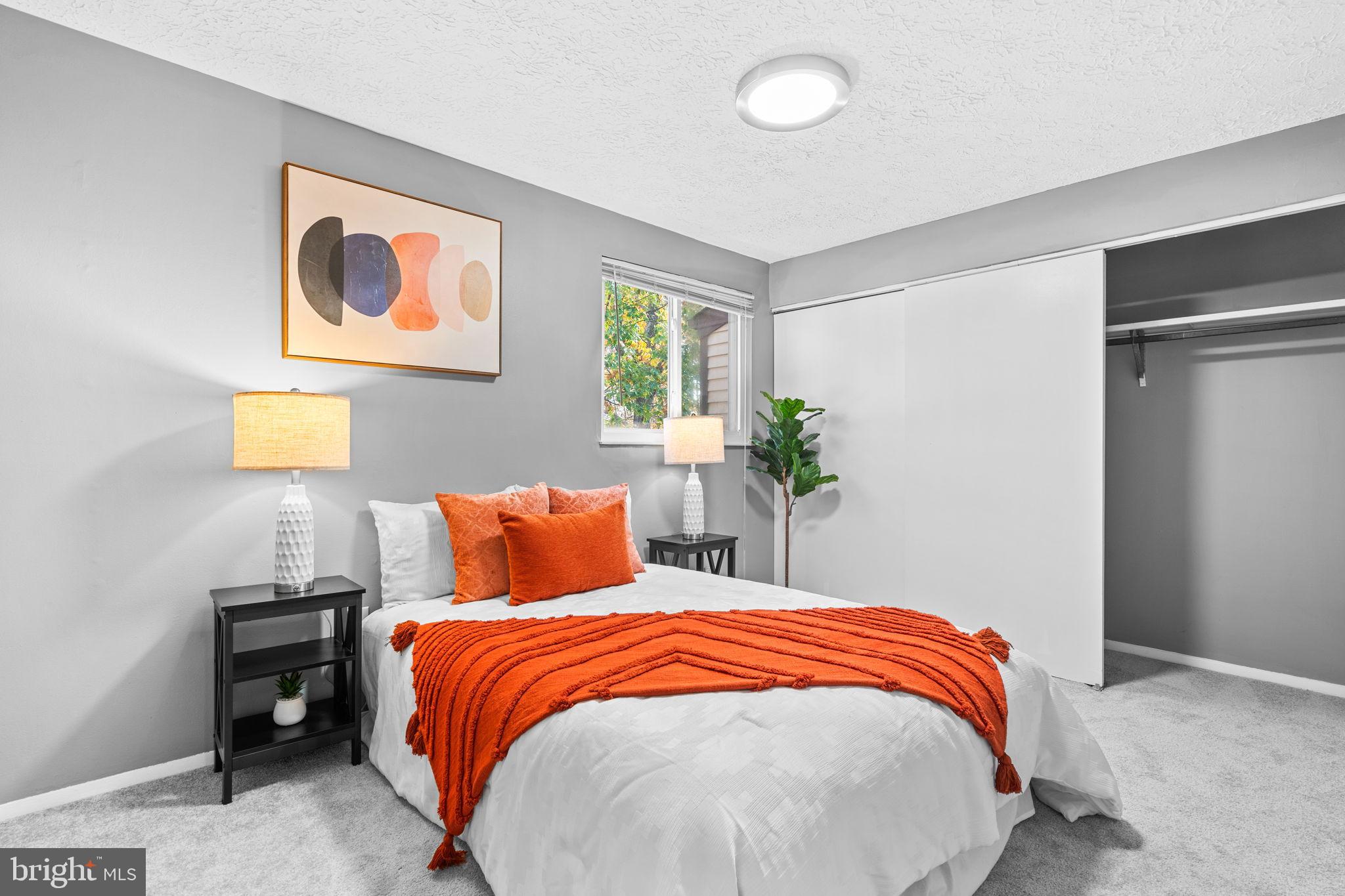 8433 Sugar Creek Lane Springfield, VA 22153 - Photo 26 of 47 Second bedroom with vibrant accents and light.