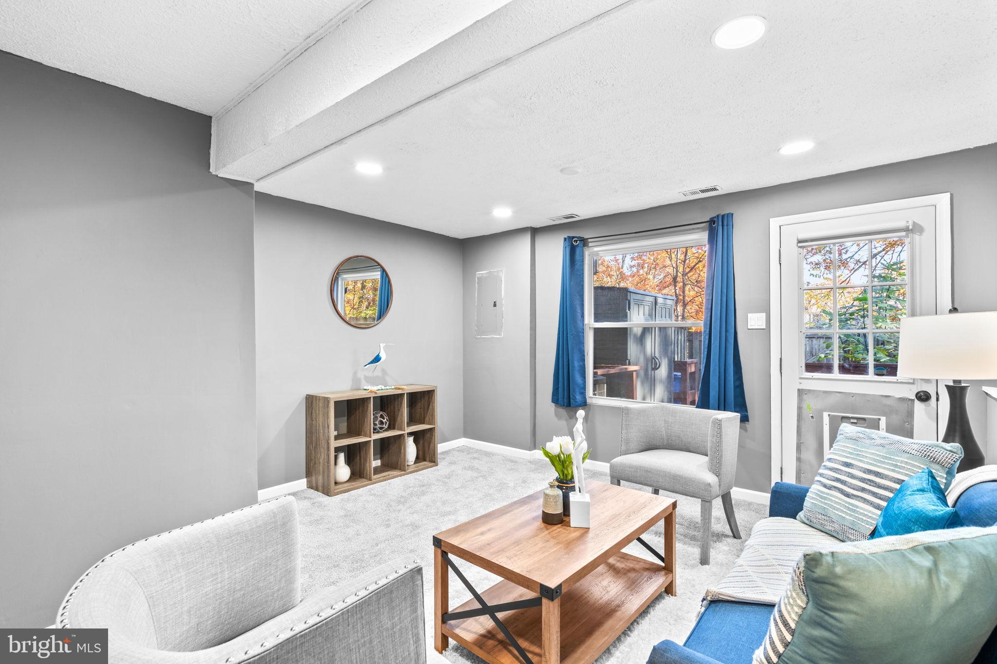 8433 Sugar Creek Lane Springfield, VA 22153 - Photo 30 of 47 Bright and inviting lower level with charm.