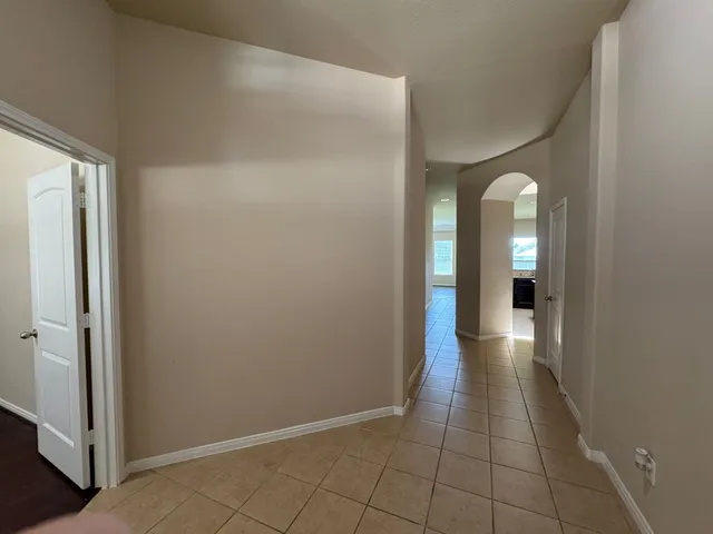 wooden floor in a room