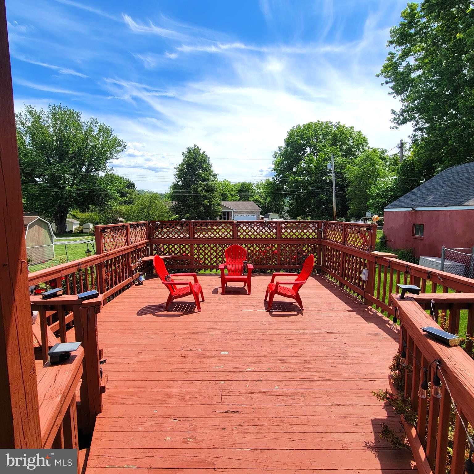 605 Stockton Road Front Royal, VA 22630 - Photo 7 of 8 Deck offers a private setting