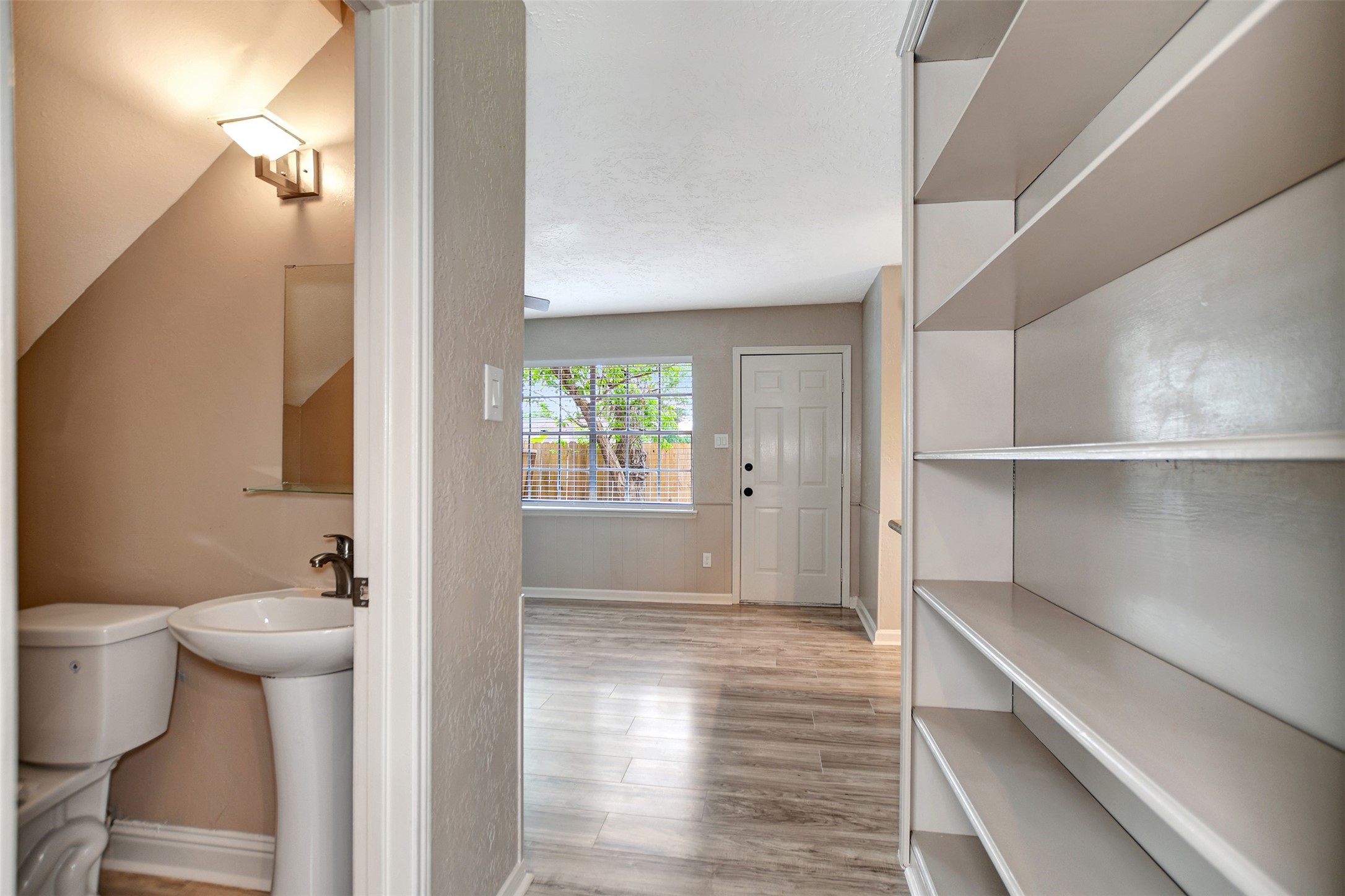3826 Willow Springs Lane, Unit 3826 Houston, TX 77080 - Photo 17 of 43 a bathroom with a sink and a toilet
