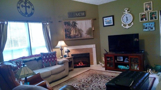 1325 Dominoe Trail Foley, AL 36535 - Photo 4 of 9 Lvg Rm w/Fireplace