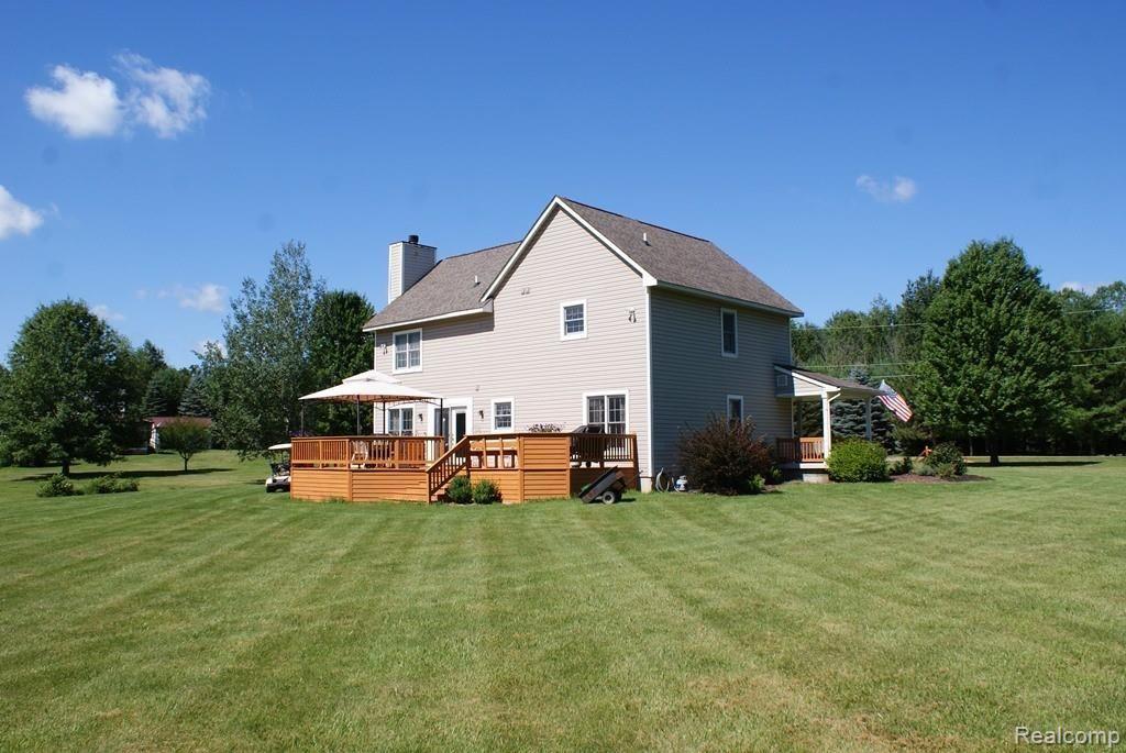 4465 Mitchell Road Metamora, MI 48455 - Photo 2 of 85 Yard area provides lots of recreation potential for outdoor activity.