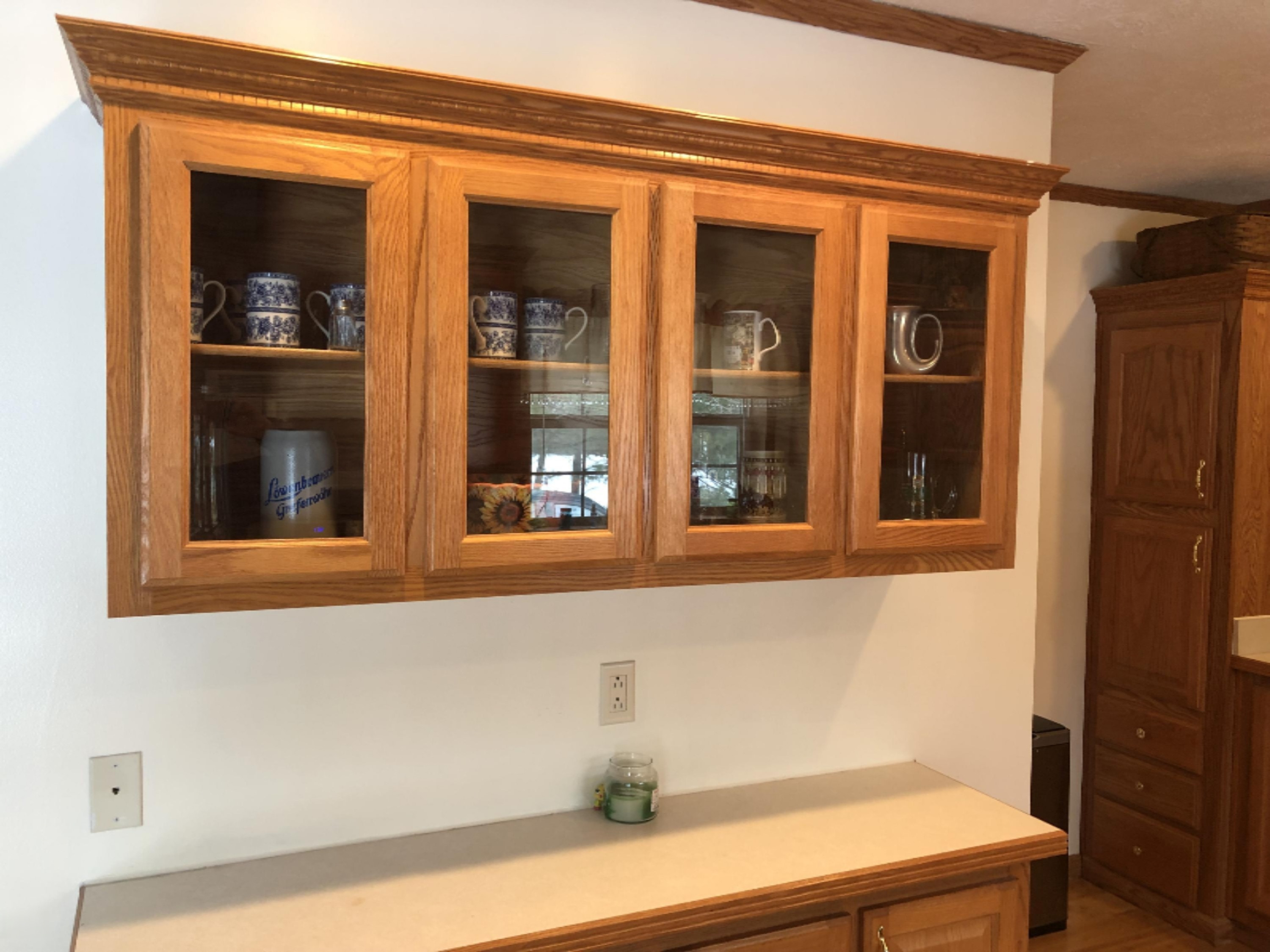 3190 West Fox Farm Road Manistee, MI 49660 - Photo 8 of 39 Beautiful glass cabinets
