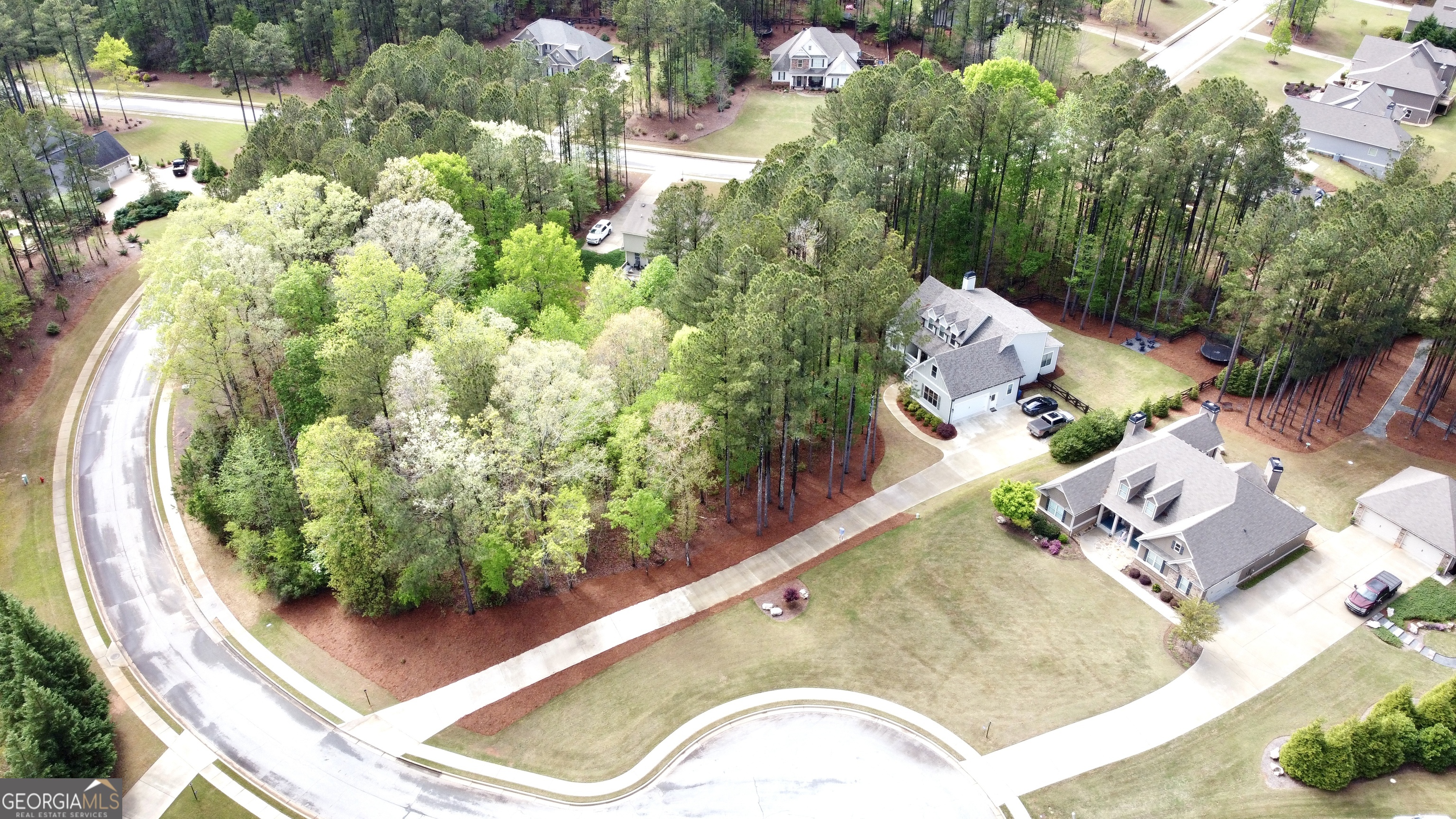 120 Spring Creek Drive Rutledge, GA 30663 - Photo 3 of 38 a view of a swimming pool with a garden