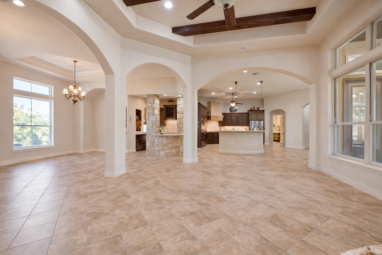 109 Ranchers Club Lane Driftwood, TX 78619 - Photo 5 of 19 Bright and airy open concept living space