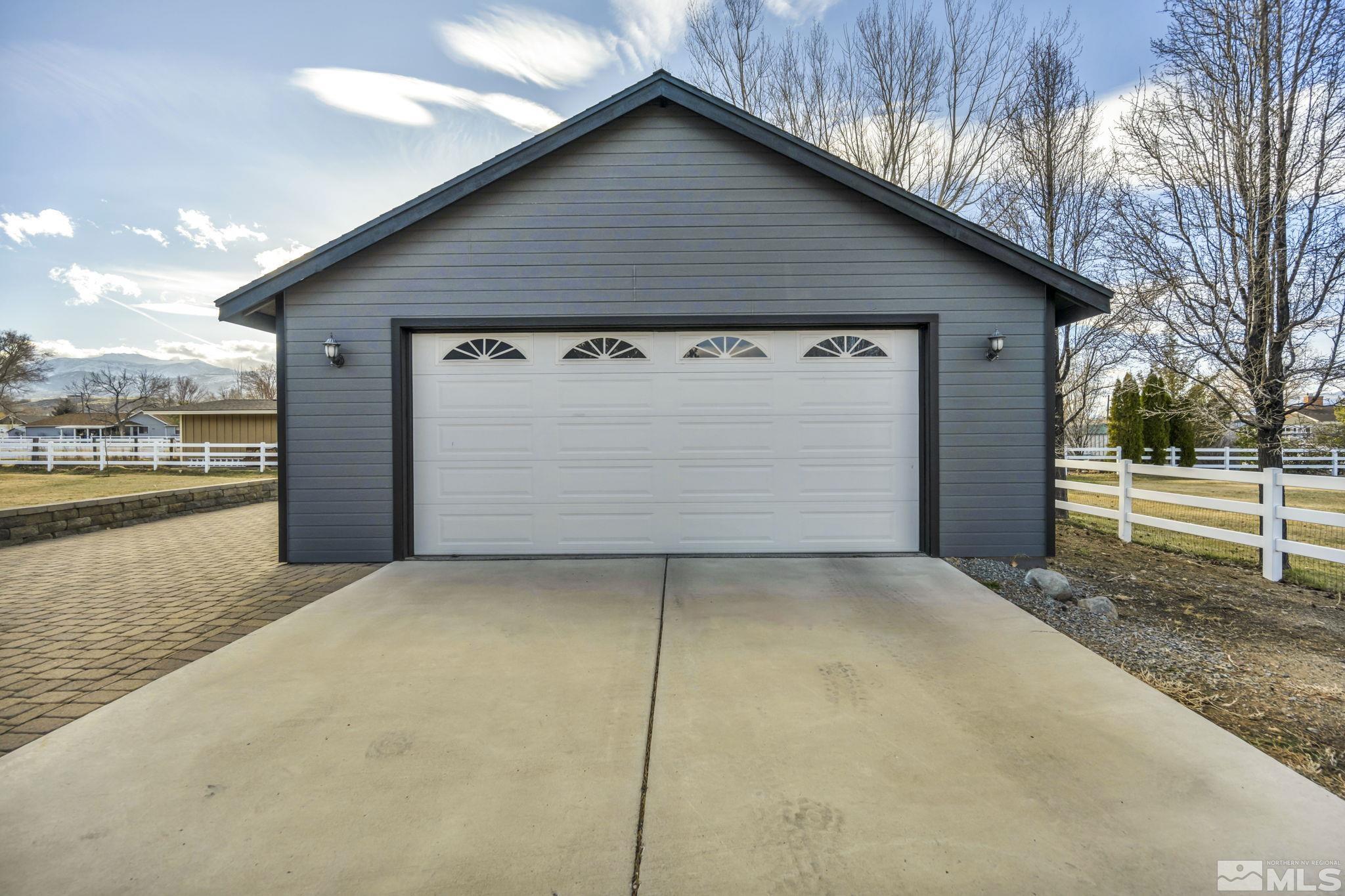 9811 Dixon Lane Reno, NV 89511 - Photo 29 of 40 a view of backyard of house with wooden fence