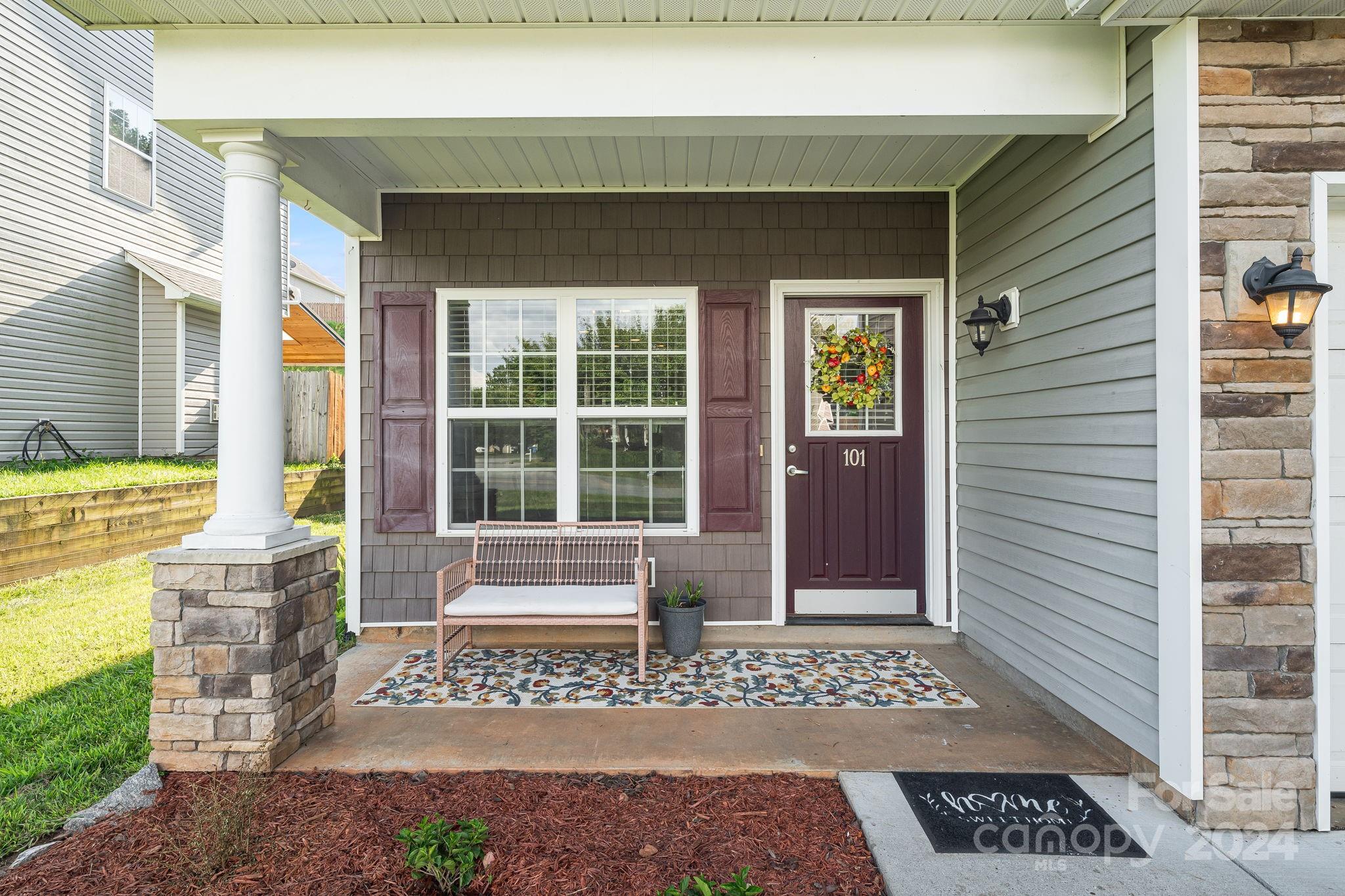 101 Ledbetter Road Arden, NC 28704 - Photo 3 of 34 a view of a wooden door and a window