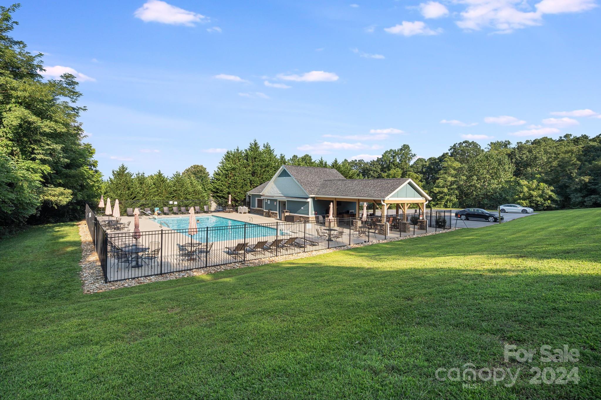 101 Ledbetter Road Arden, NC 28704 - Photo 32 of 34 a view of a house with a big yard