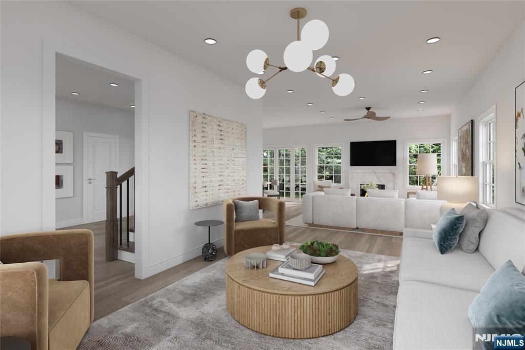 2127 Locust Road Sea Girt, NJ 08750 - Photo 8 of 48 a living room with furniture and a flat screen tv