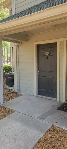 a view of entryway door